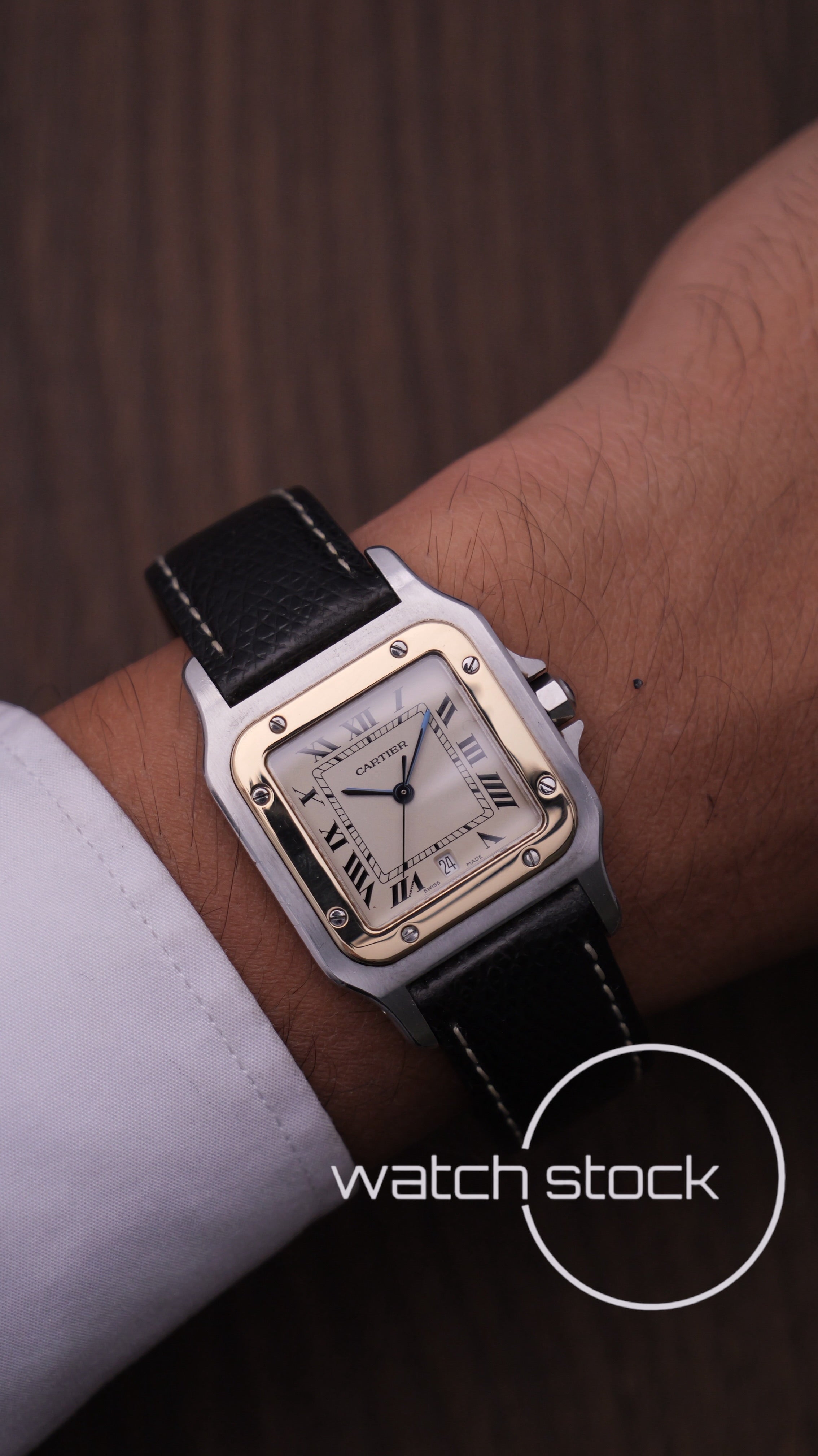 Cartier santos galbee 29x41mm Ref. 187901