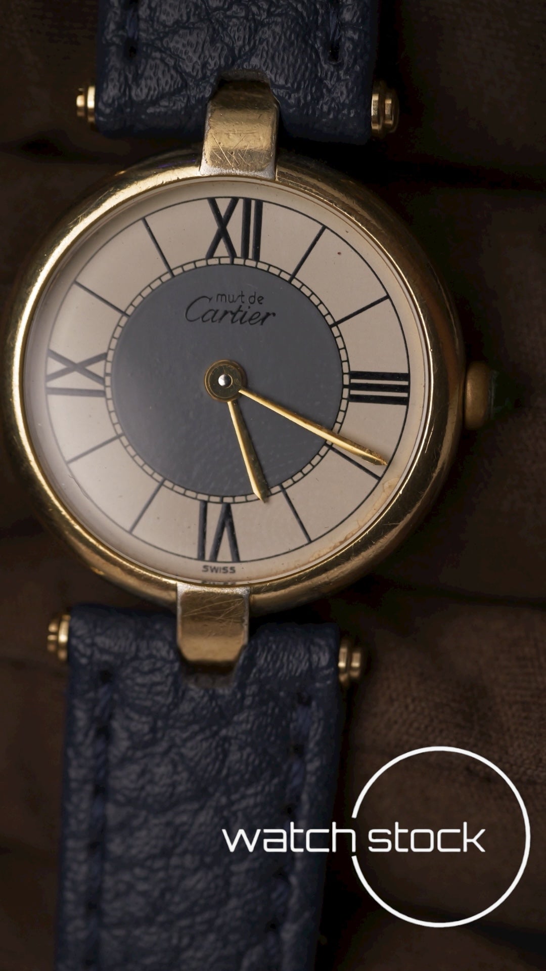 Coppia Cartier Vermeil referenza 590003/590004