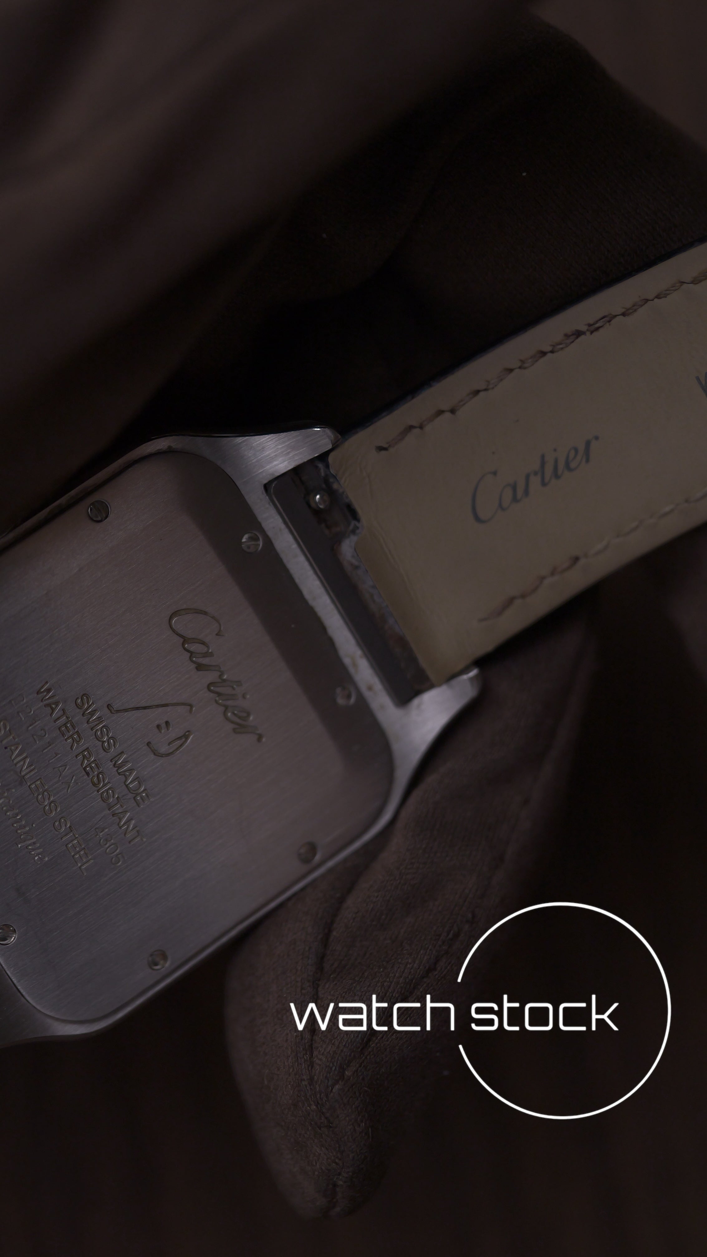 Cartier santos dumont XL manual ref. WSSA0032 anno 2021 Full set