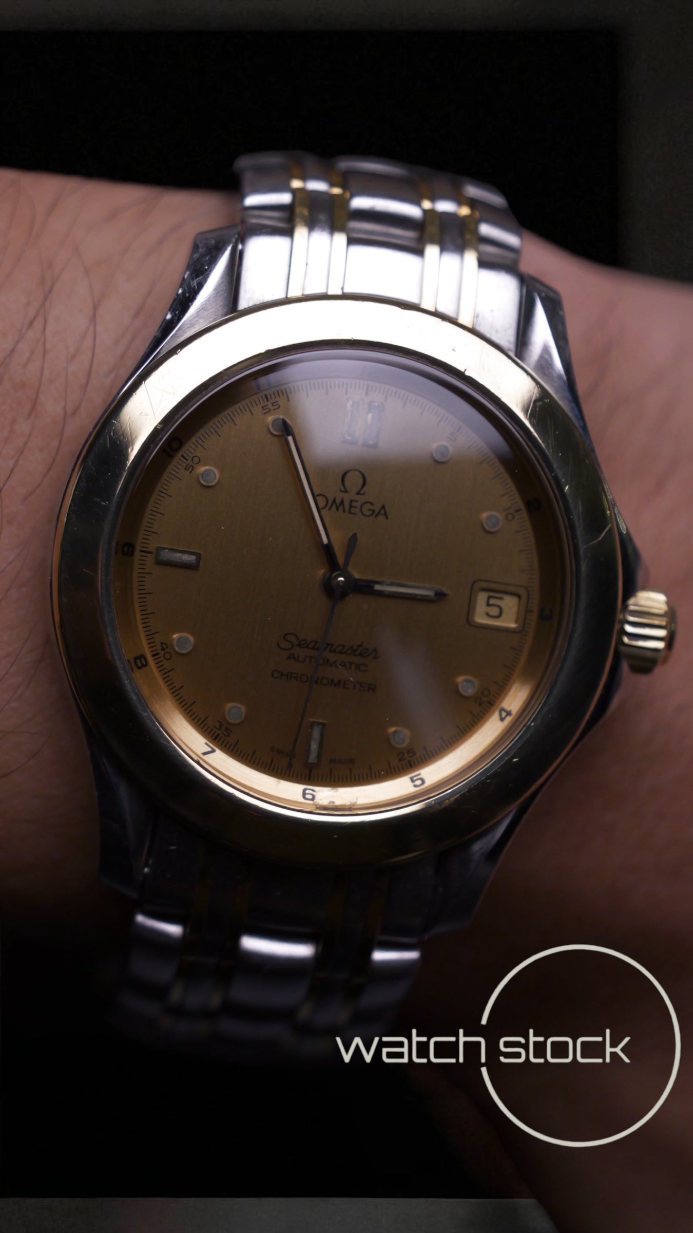 Omega Seamaster Chronometer 36mm ref 49625997+ Card 1998