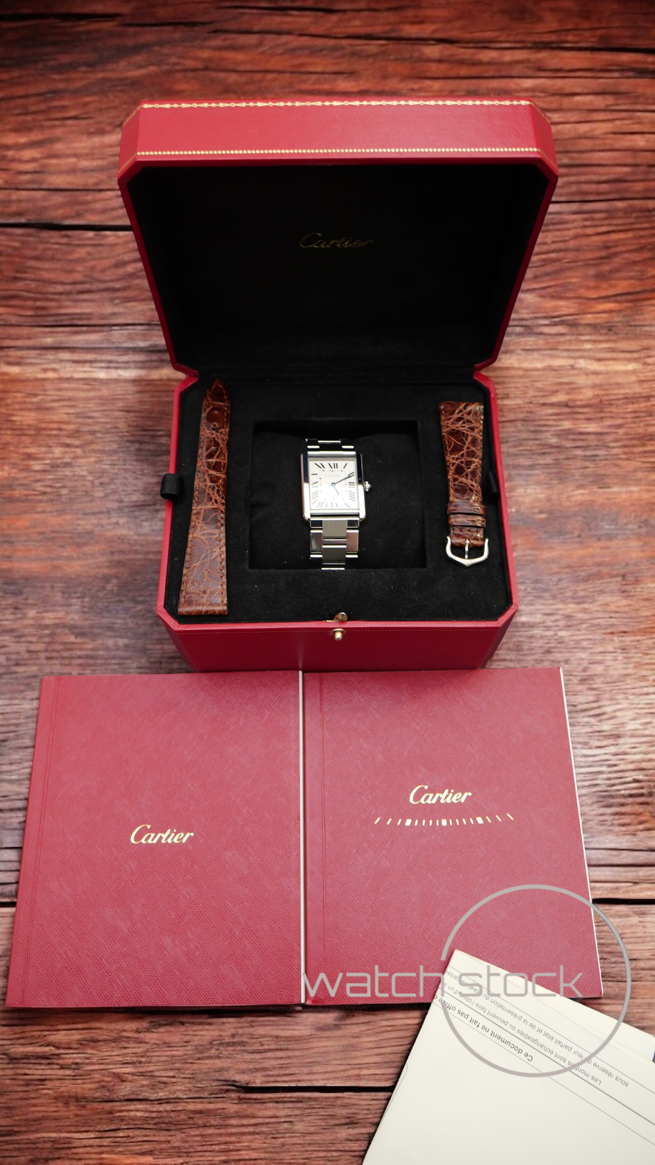 Cartier tank solo L ref.3169 27x35mm quarz