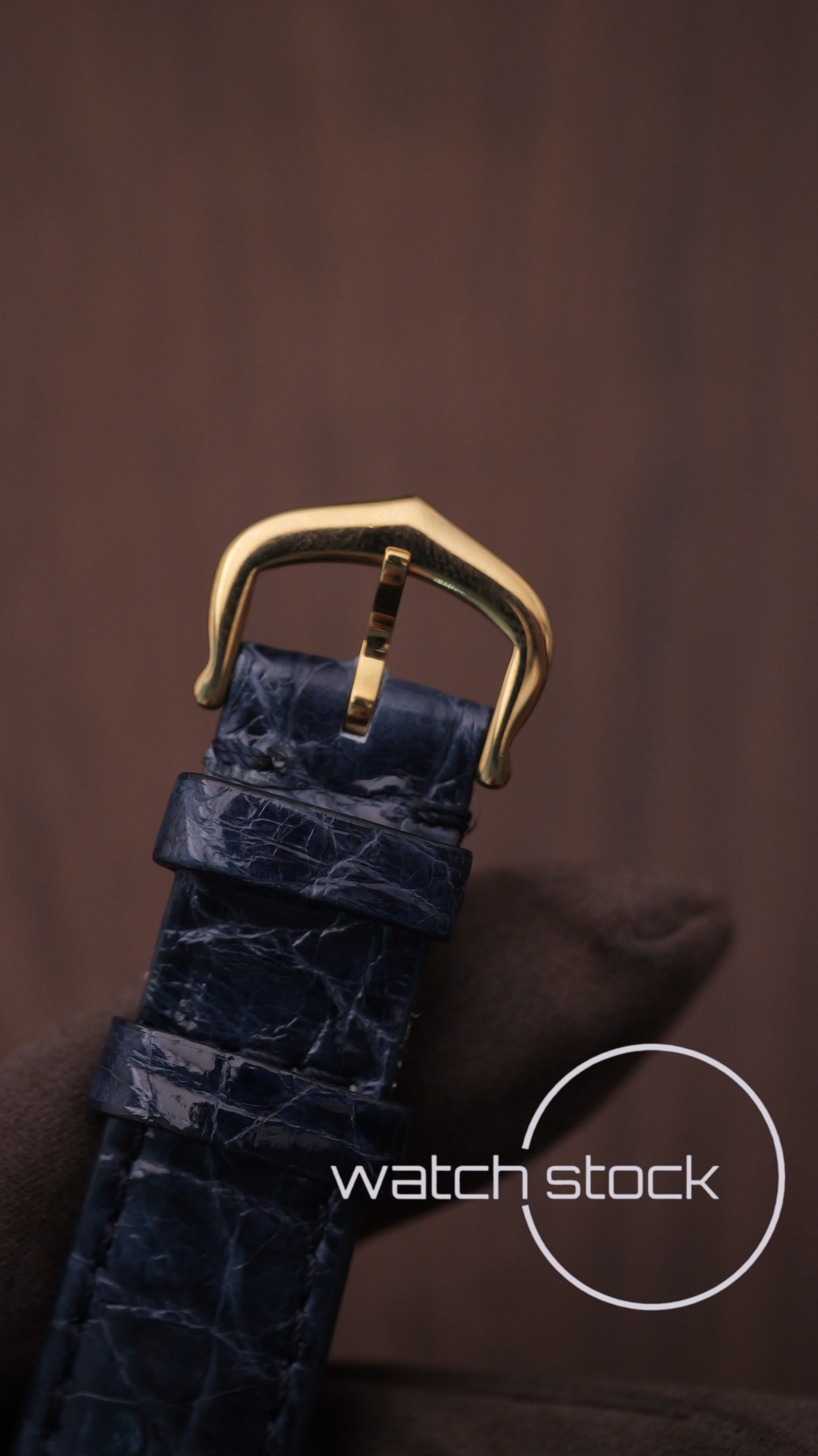 Cartier Vendome 30mm blue stardust dial unisex 1980º