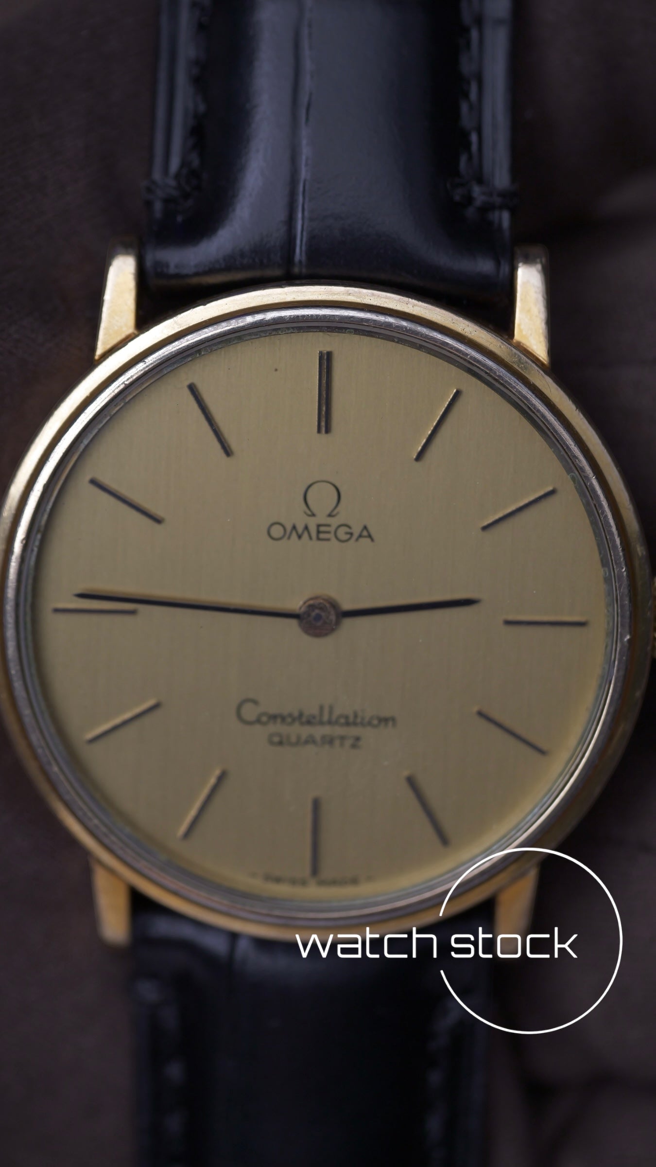 Omega De ville vintage 33mm placcato oro