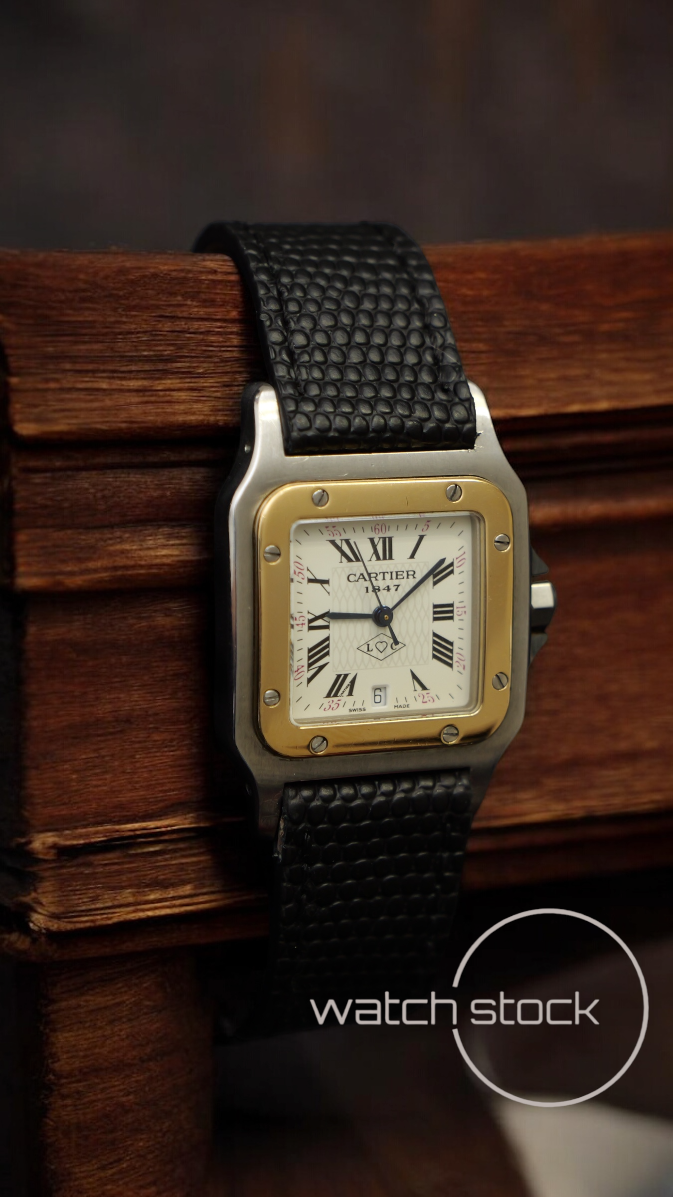 Cartier santos galbe anniversario 150th (RARO) 29x41mm santos de cartier quarz