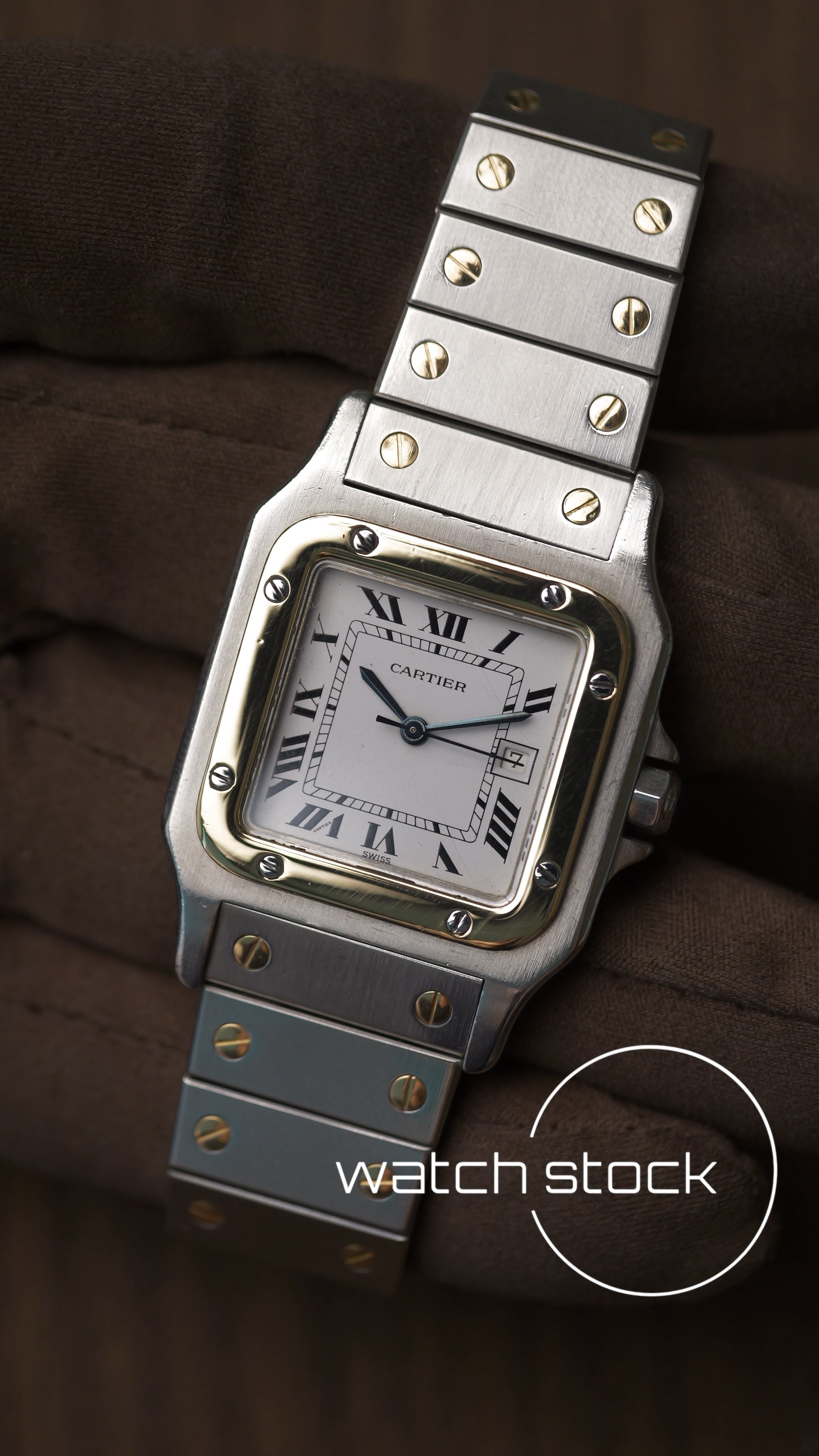 Cartier santos carré ref.2961 Automatic vintage 29x41mm