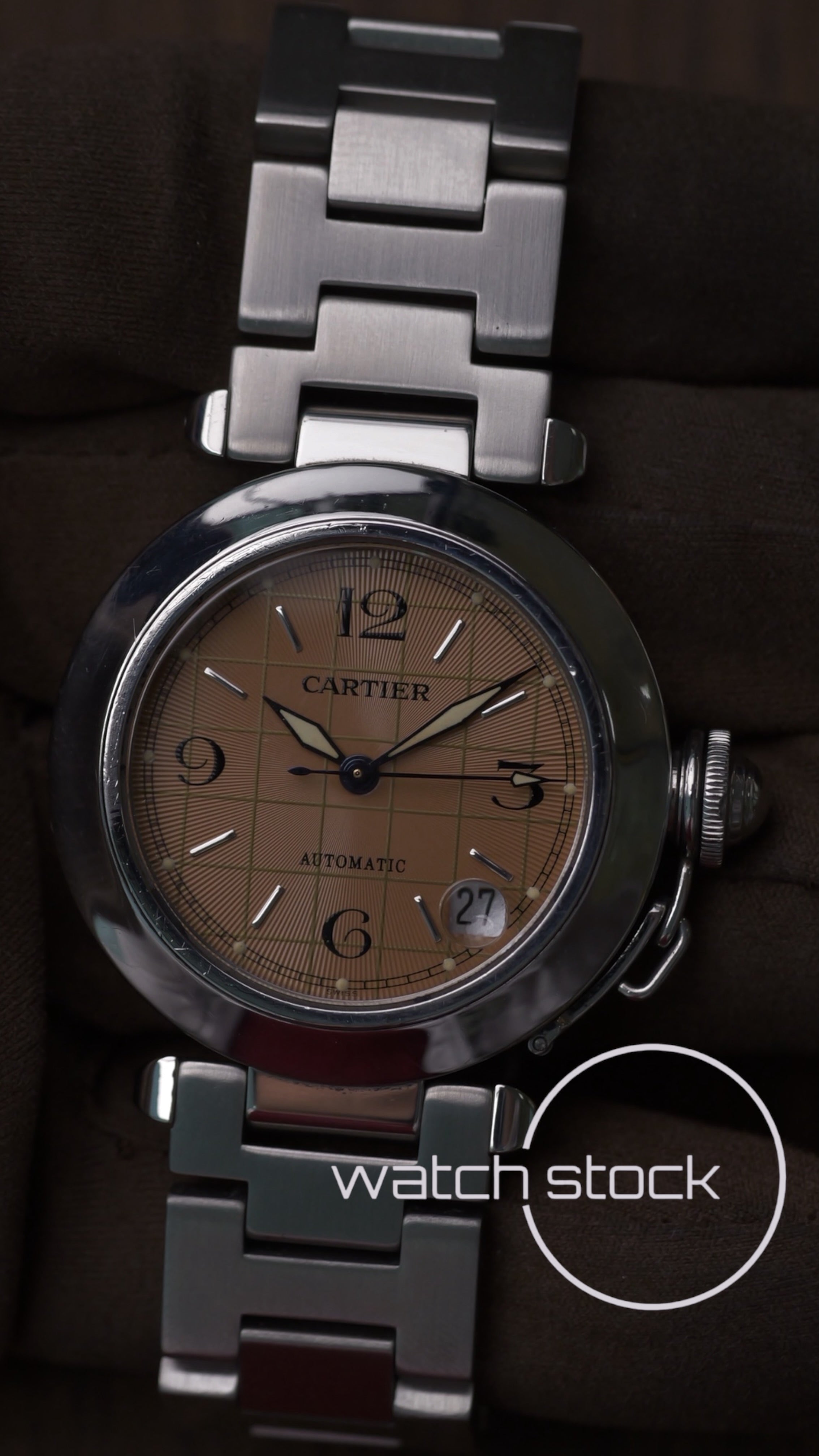 Cartier Pasha Automatic 35mm ref.2324 Salmon Dial