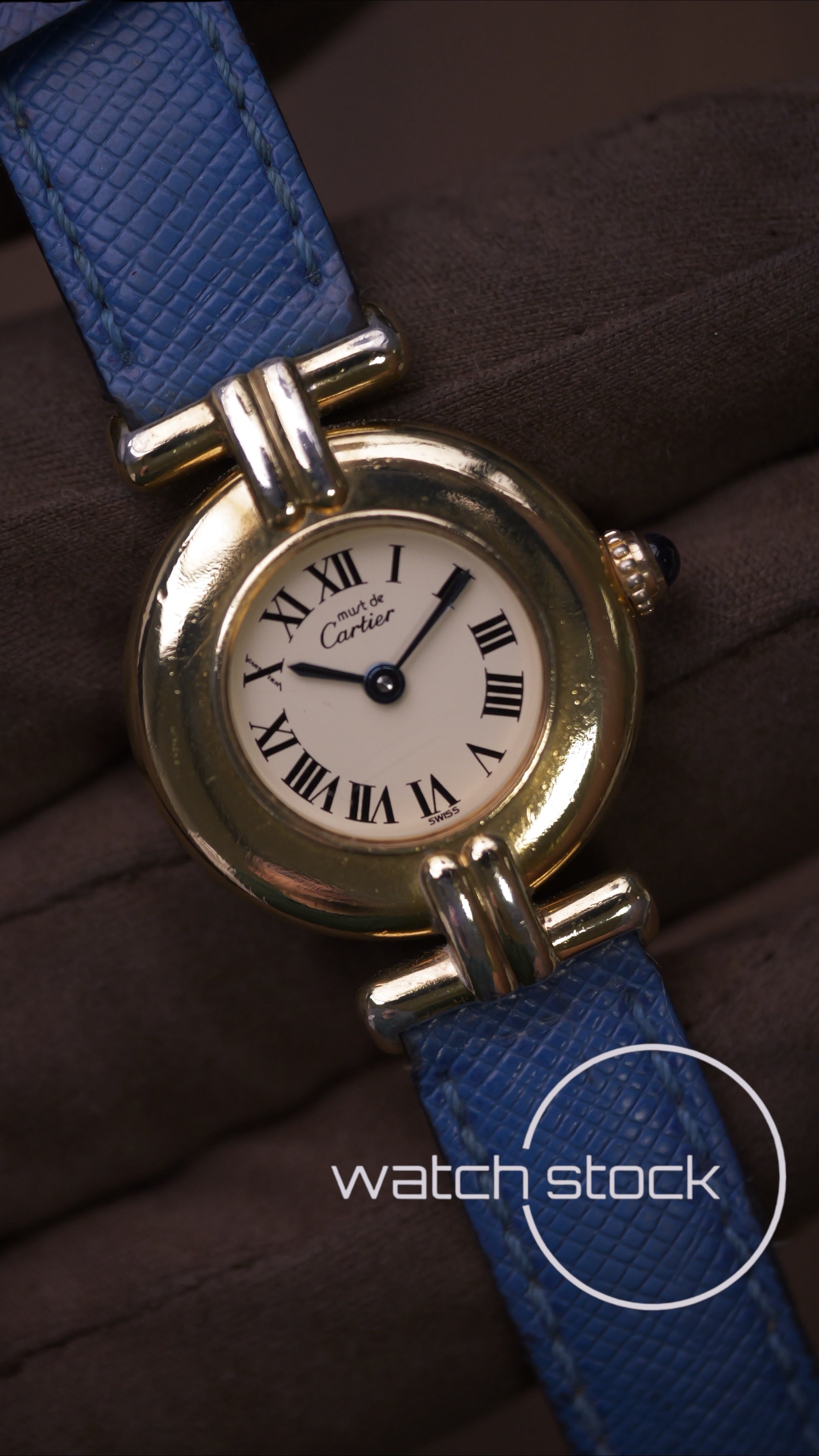 Cartier colisee 24mm ref. 590002  cream dial quartz