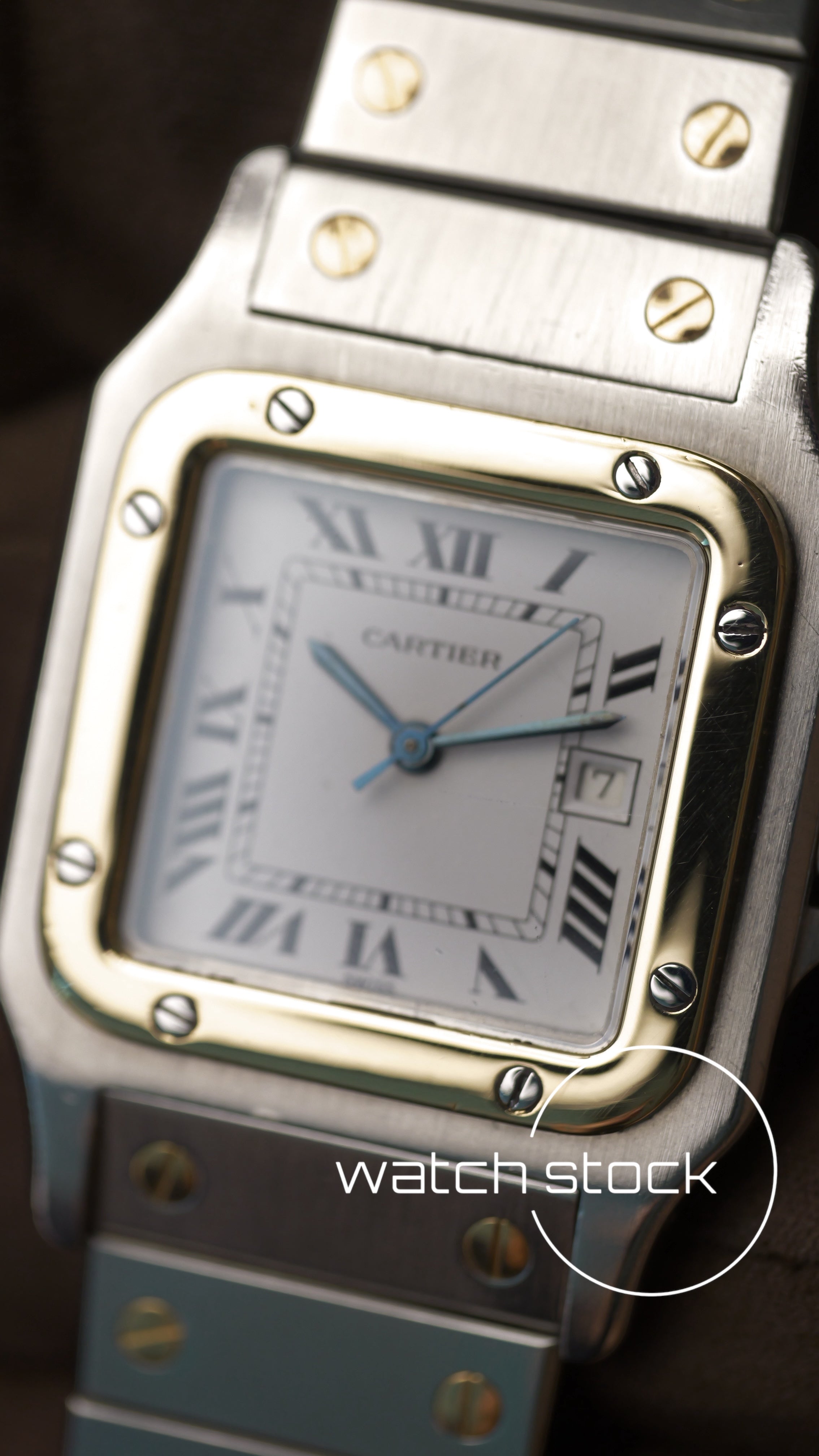 Cartier santos carré ref.2961 Automatic vintage 29x41mm