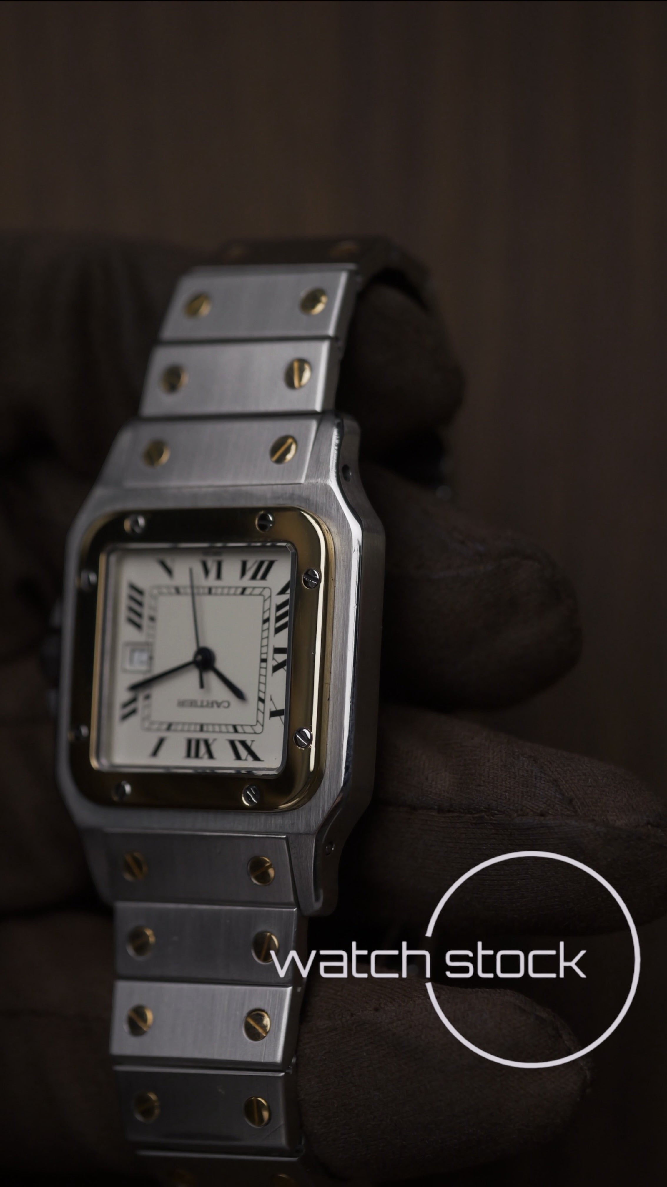 Cartier santos carré ref.2961 Automatic vintage 29x41mm