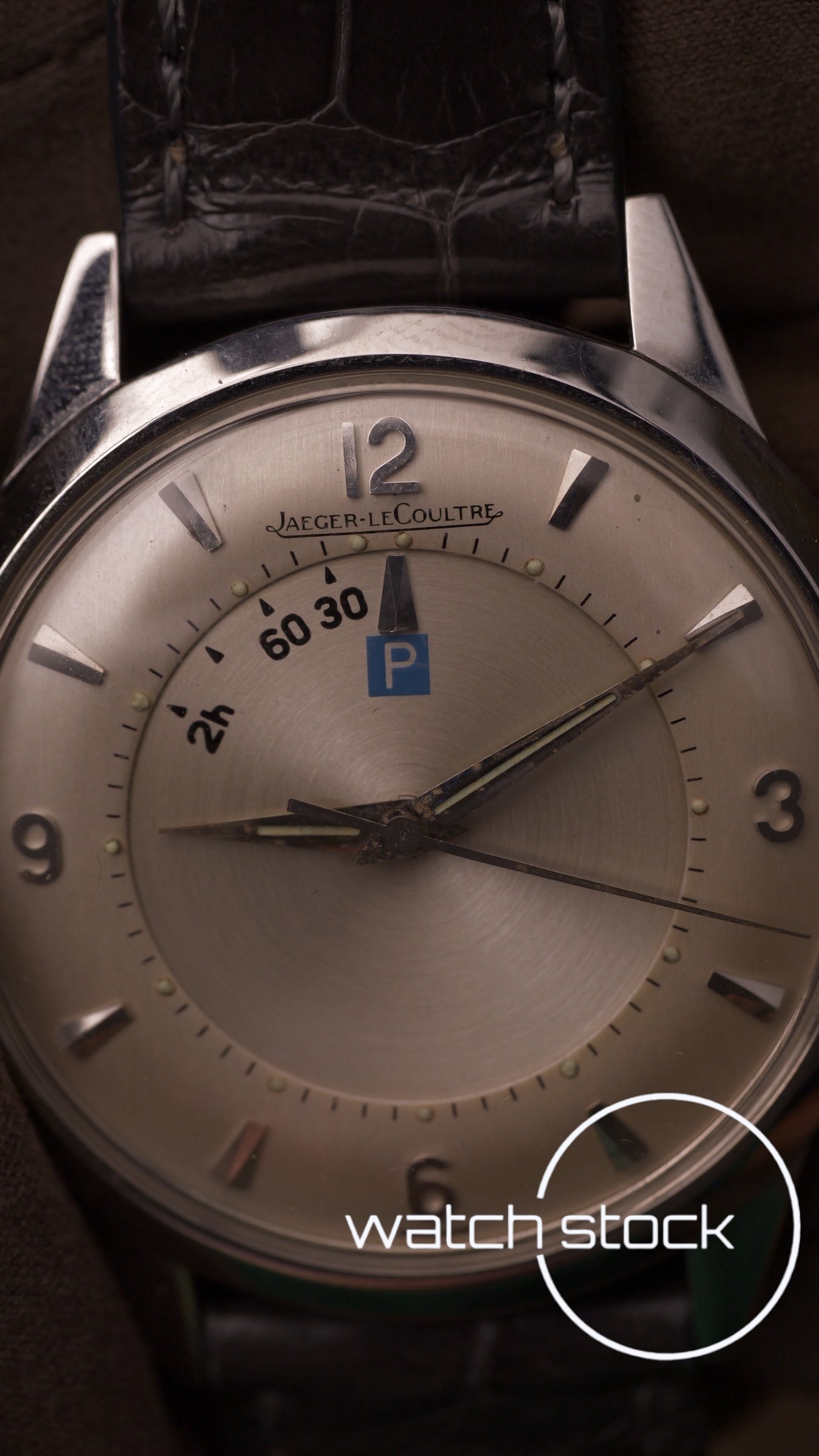 Jeager le coutre Memovox Parking vintage