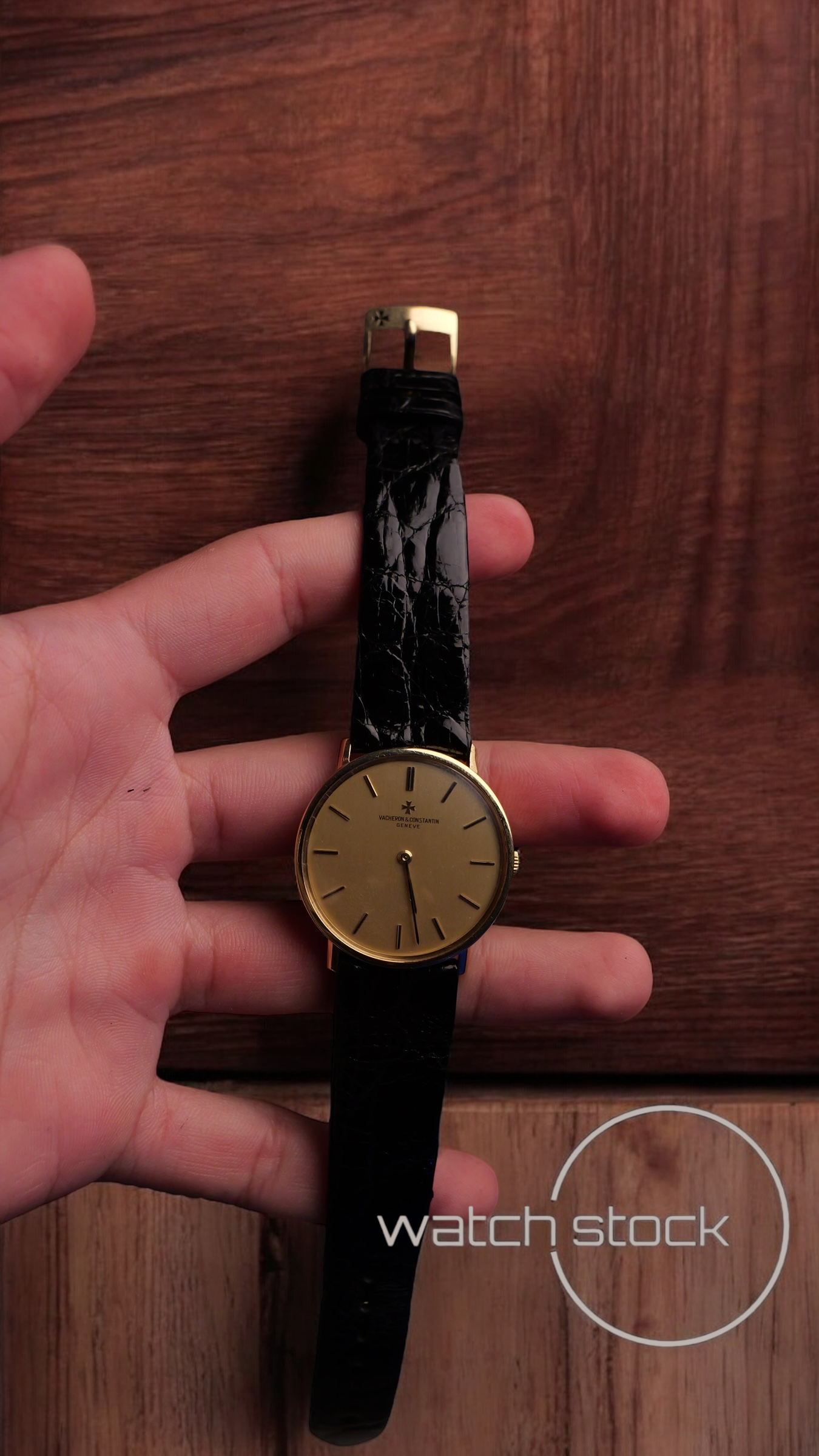 Vacheron costantin patrimony essential 18kt gold dial vintage Dress Watch unisex 34mm carica manuale