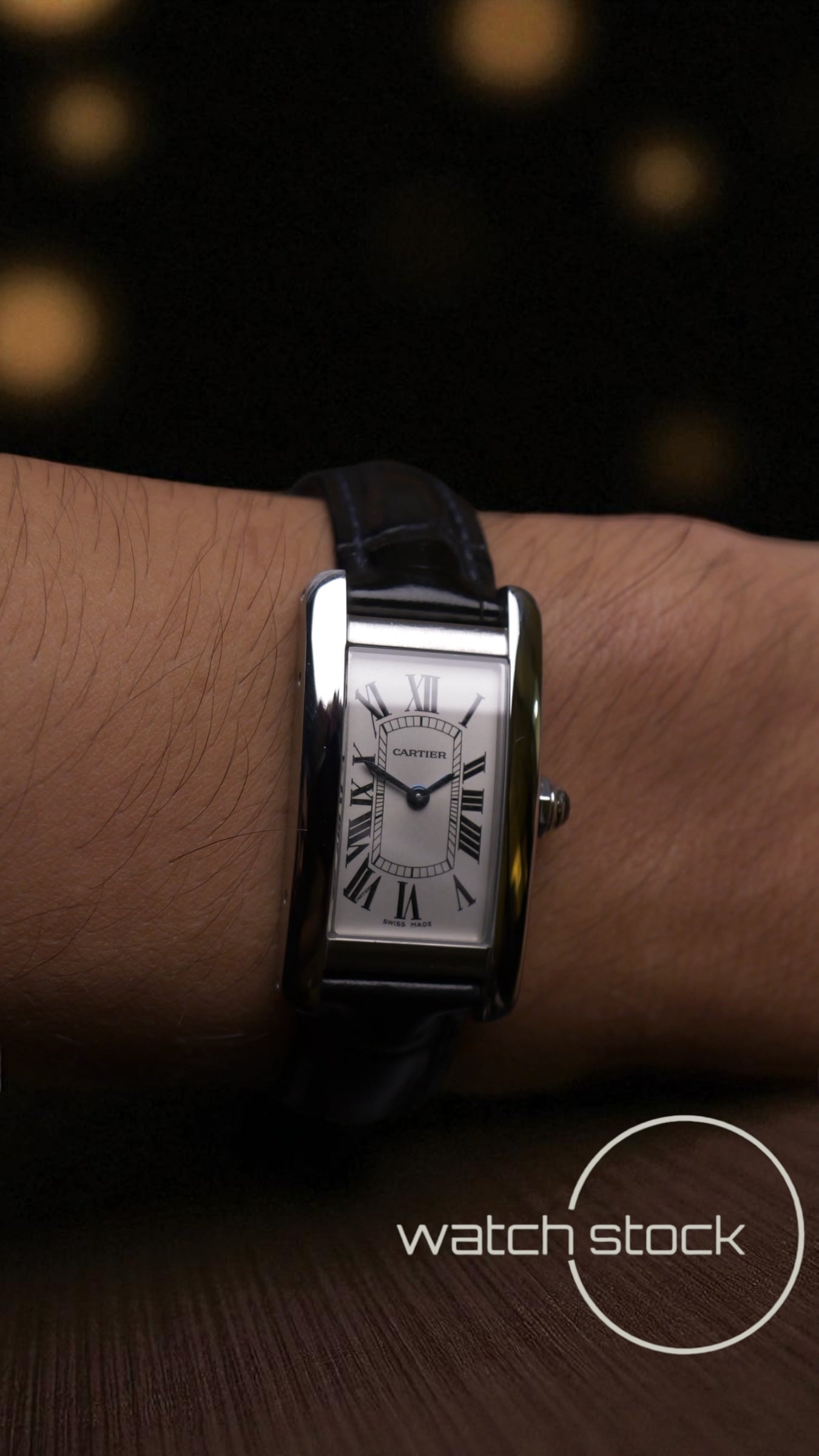 Cartier Tank americane ref:3970 20x33mm