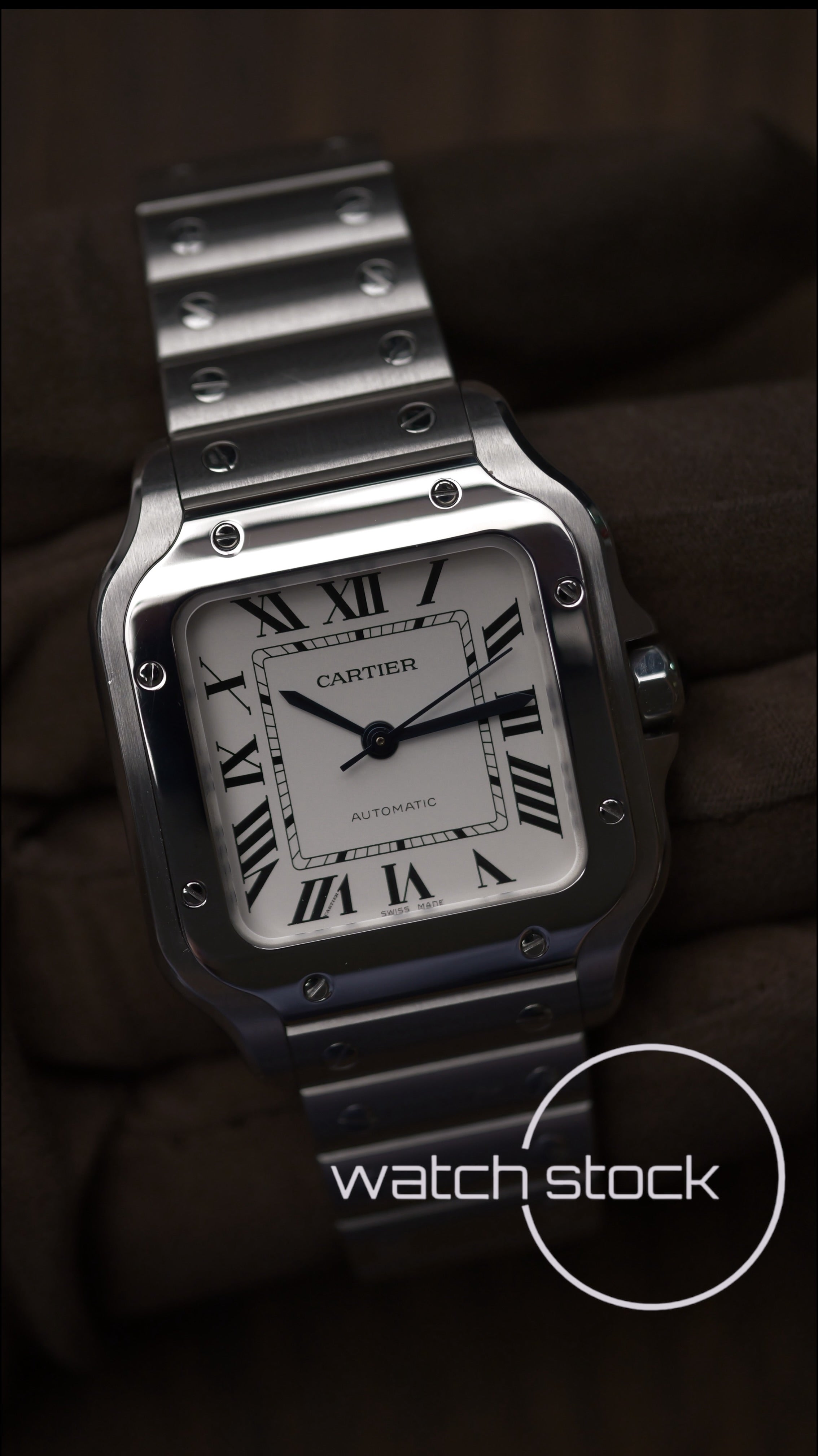 Cartier Santos Medium WSSA0029 Full Set 2018