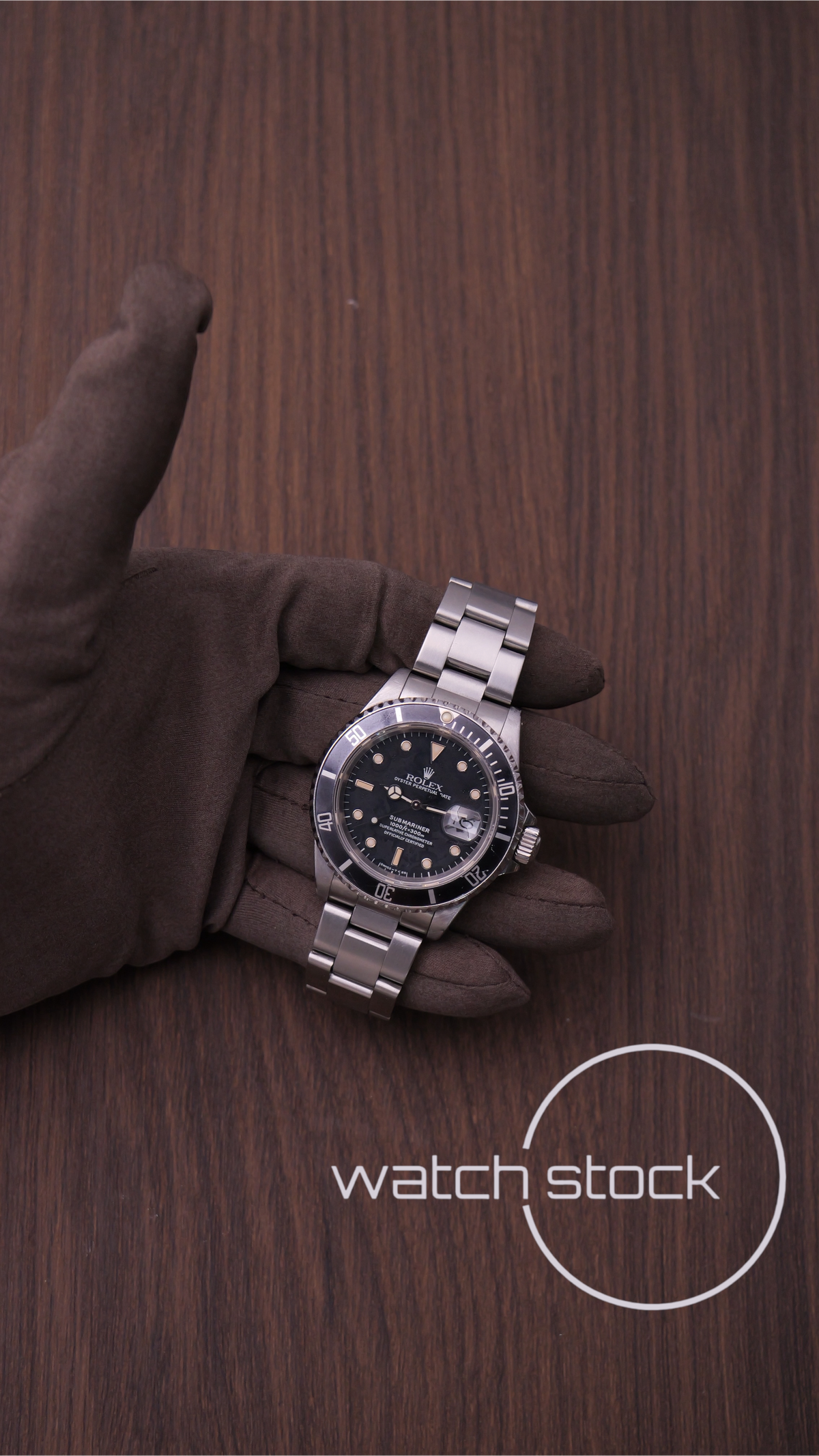 Rolex Submariner Ref.16610 tropical dial 40mm 1989