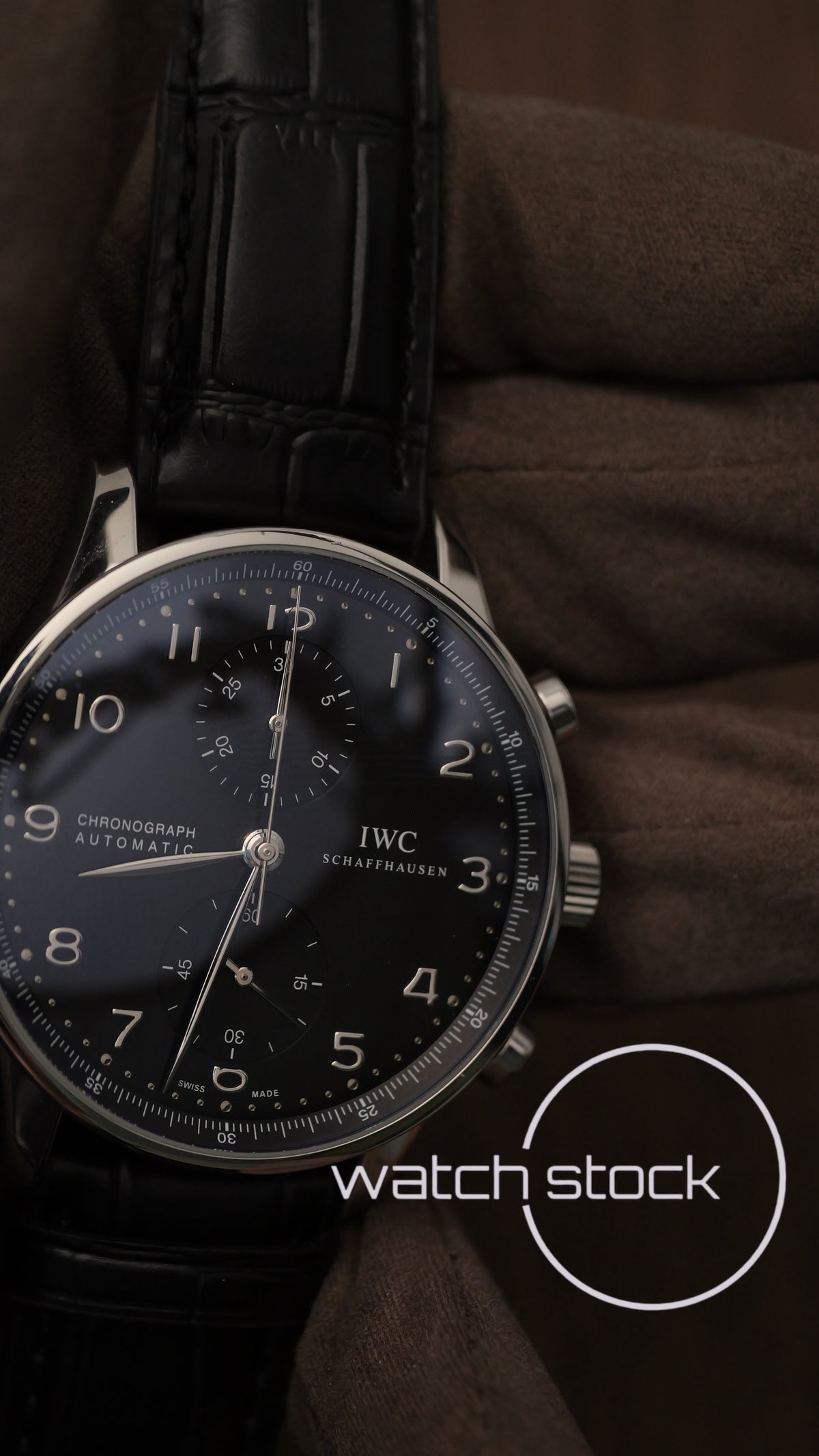IWC Portoghese black dial Ref.IW371447 2016