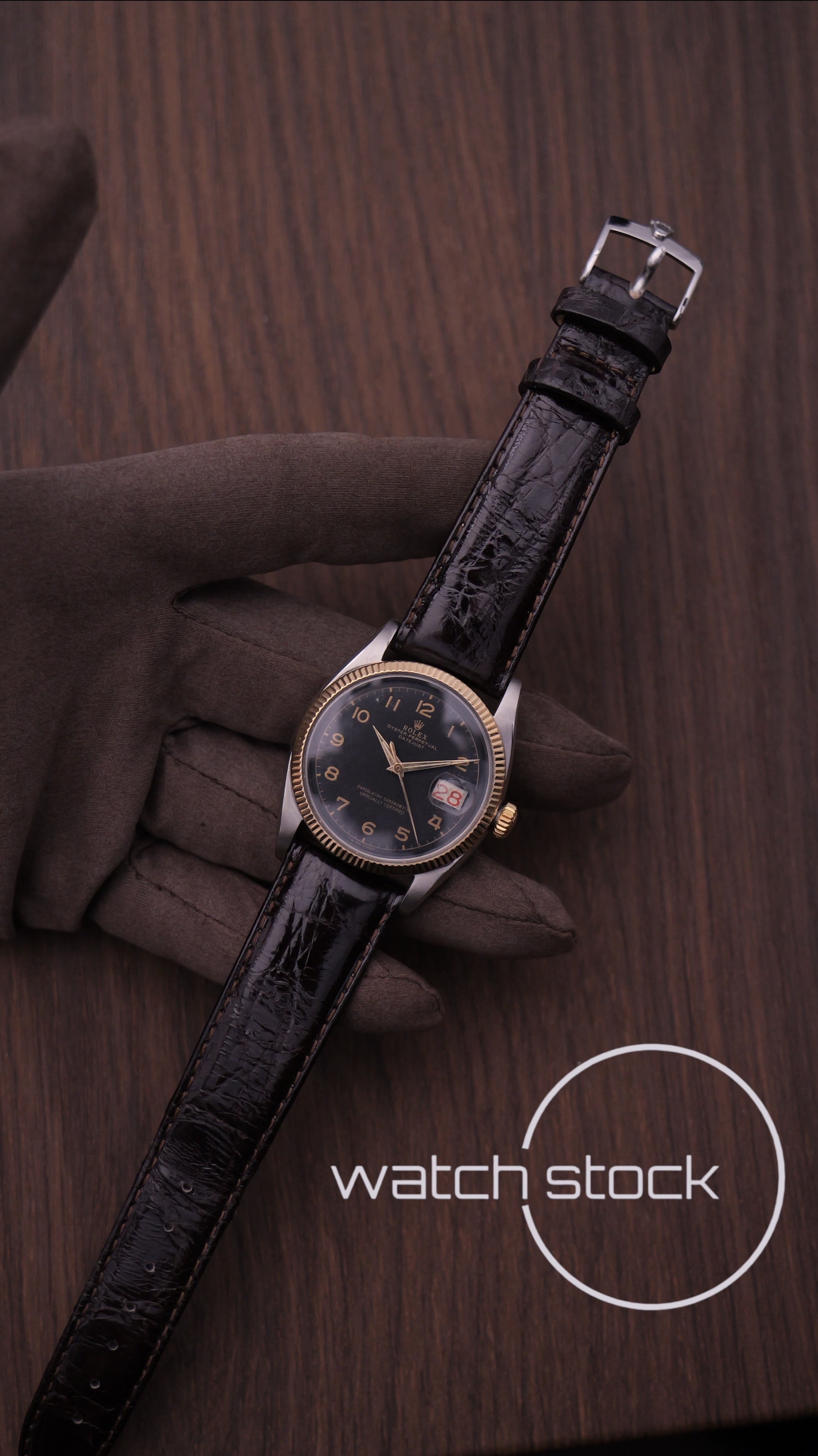 Rolex 6605 Two Tone Re-Dialed