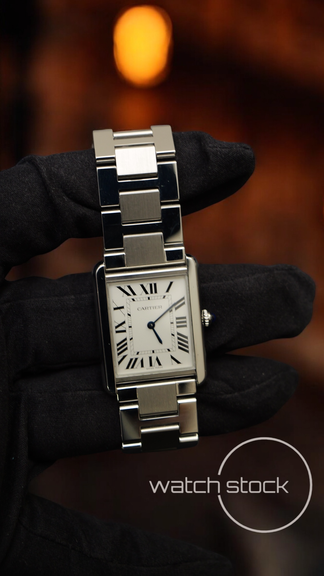 Cartier tank solo L ref.3169 27x35mm quarz