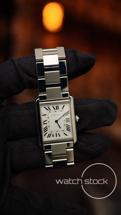 Cartier tank solo xl ref.3169 27x35mm quarz