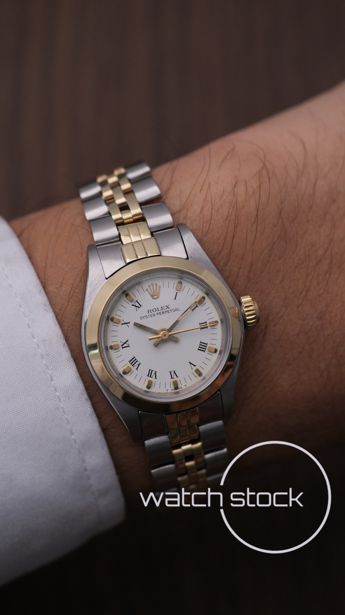 Rolex Oyster perpetual 26mm Ref.6718 two-tone