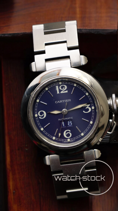 Cartier Pasha Automatic grand date 36mm ref. 2475