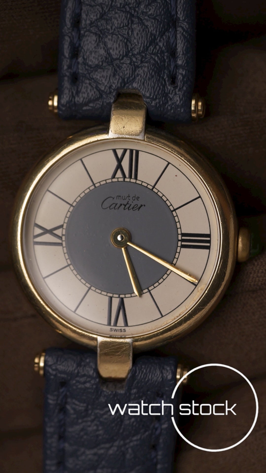 Coppia Cartier Vermeil referenza 590003/590004