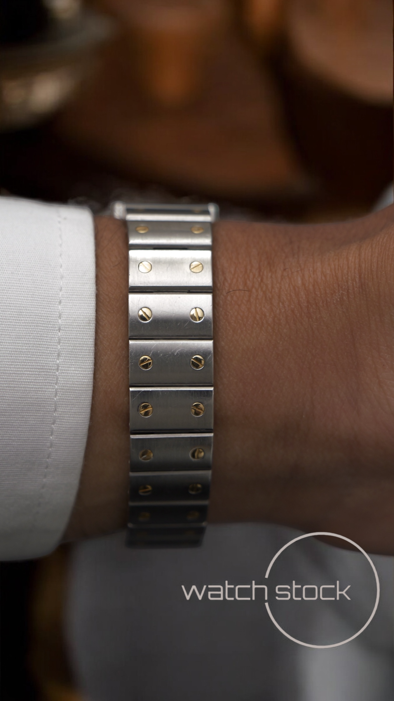 Cartier santos galbee Automatic 24x35mm ref.2423 must de santos