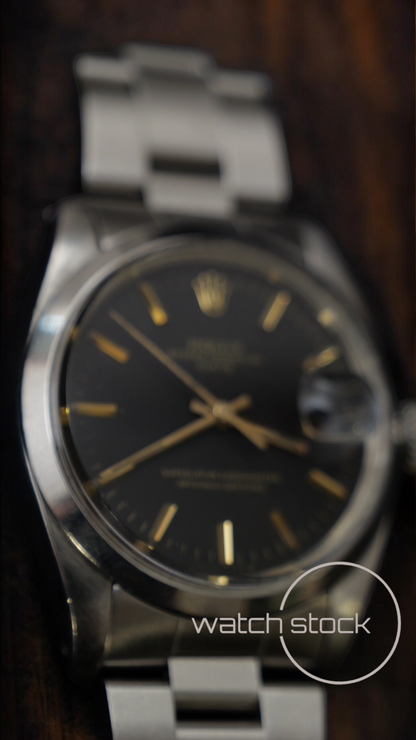 Rolex oyster perpetual 35 mm (special edition) mercato britannico ref.1500 with box