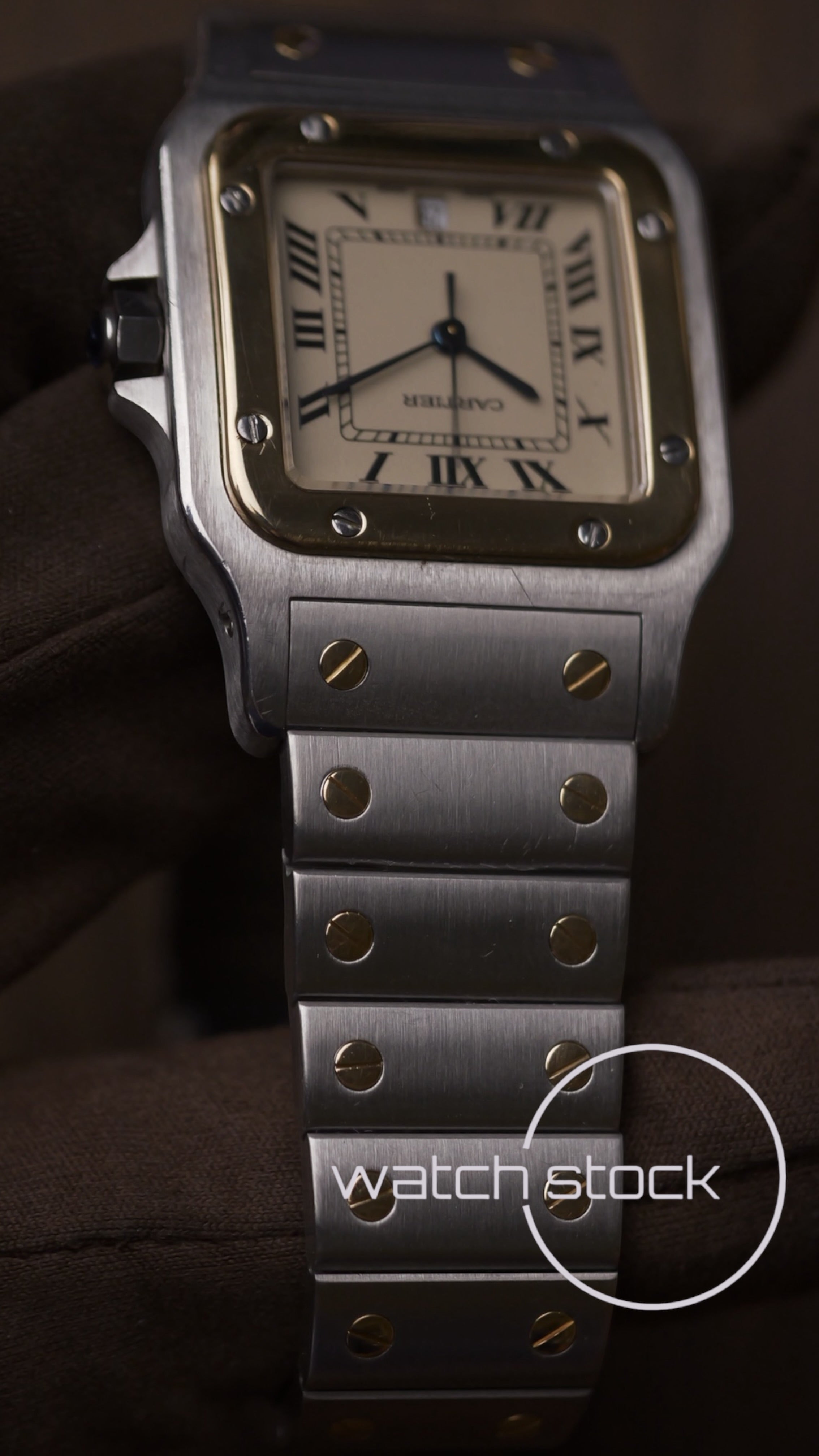 Cartier santos galbee 29x41mm ref.187901 Box+ Booklets