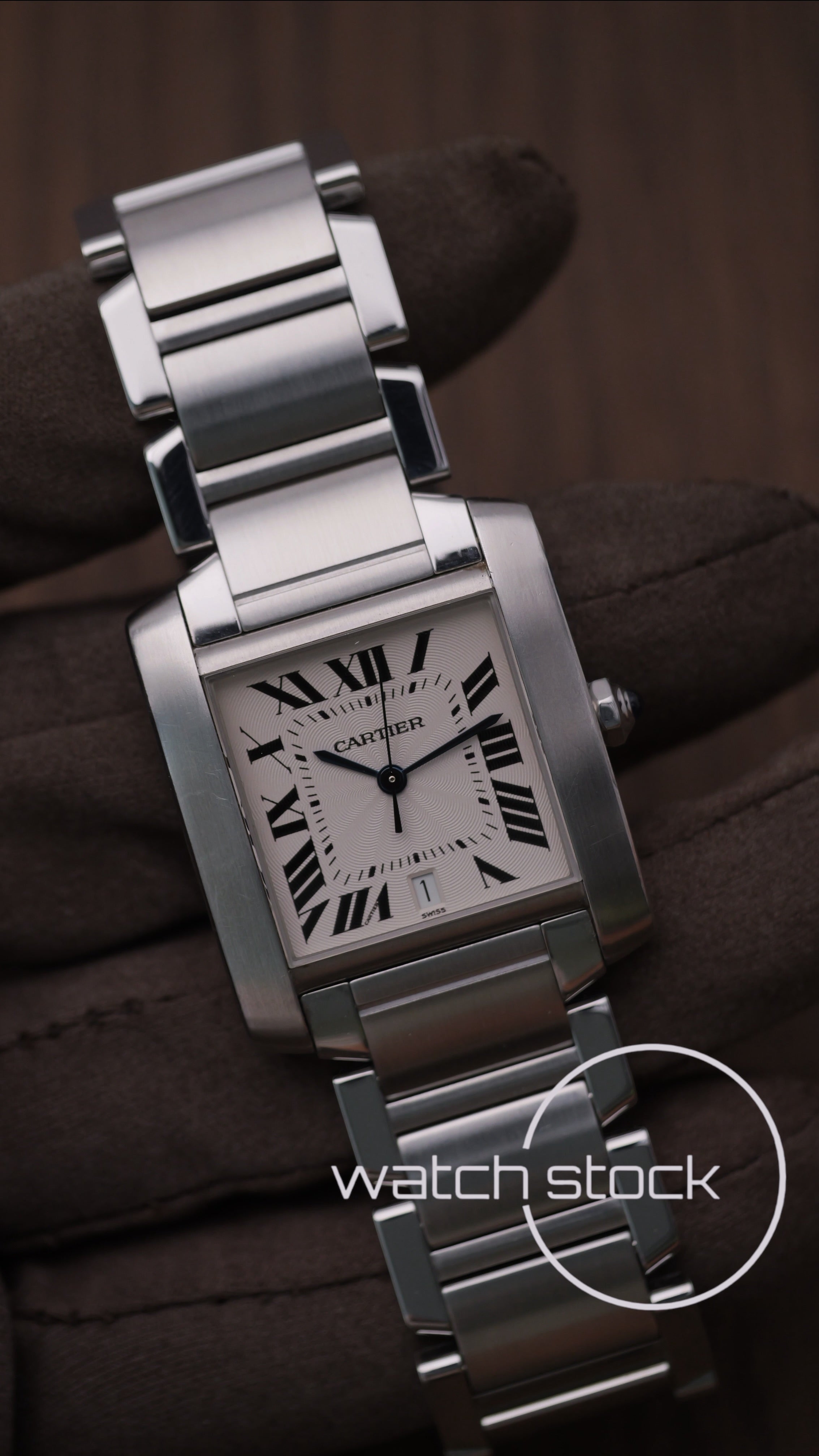 Cartier Tank Francaise ref.2302 automatic Medium size