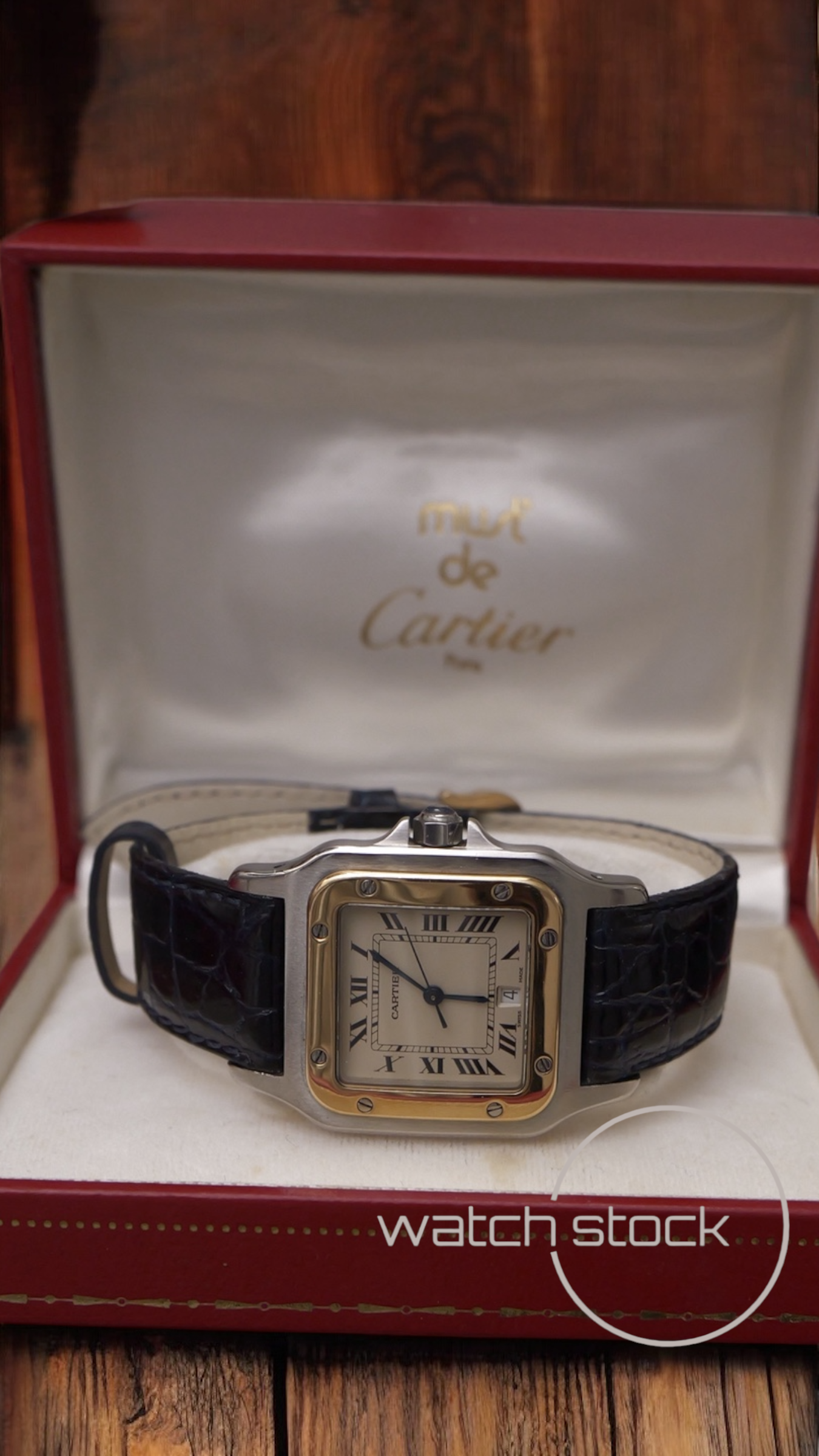 Cartier santos galbe Full set 29x41mm ref.187901 must de cartier quarz
