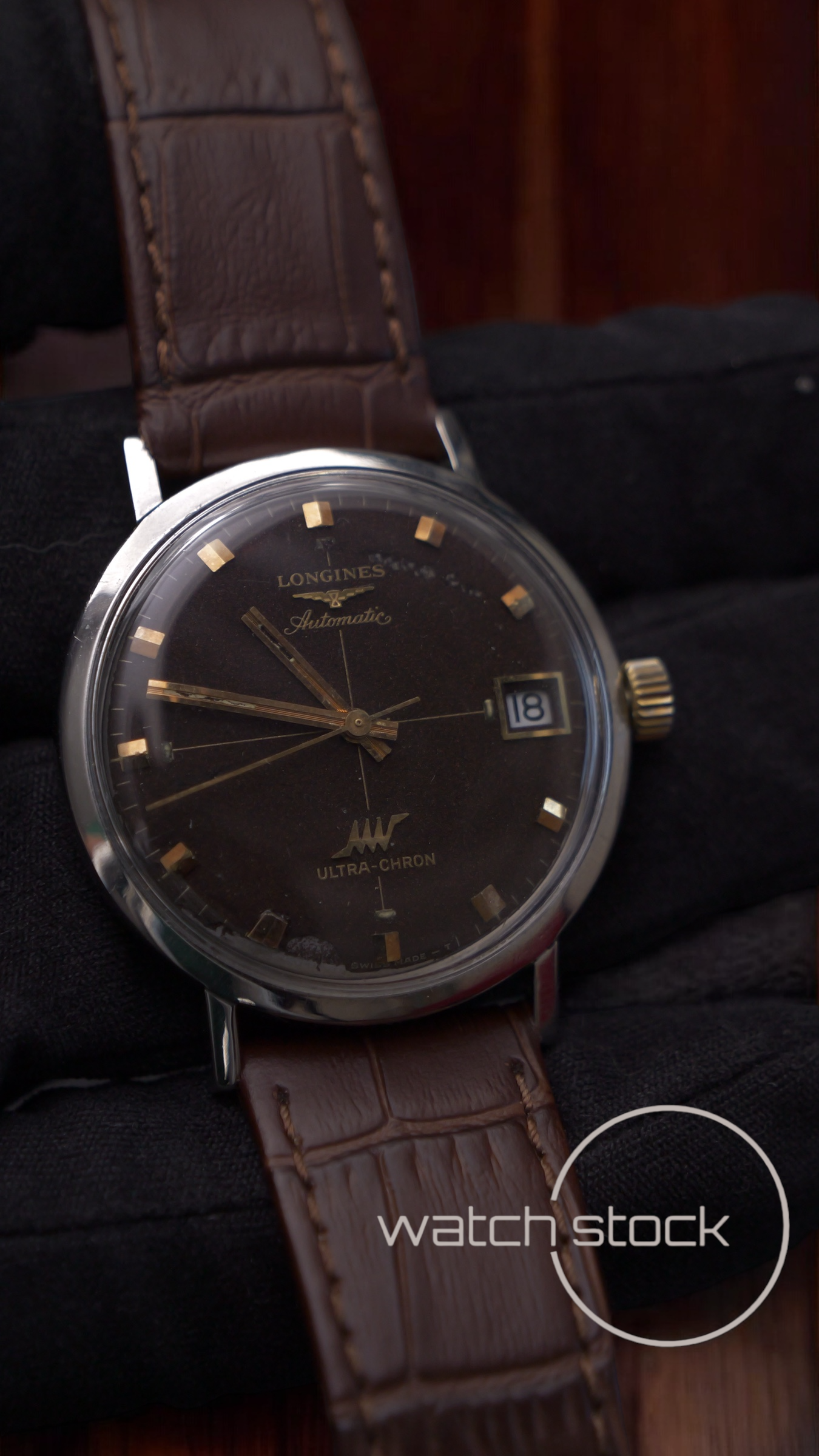 Longines ultrachron automatic vintage Dress Watch 34mm