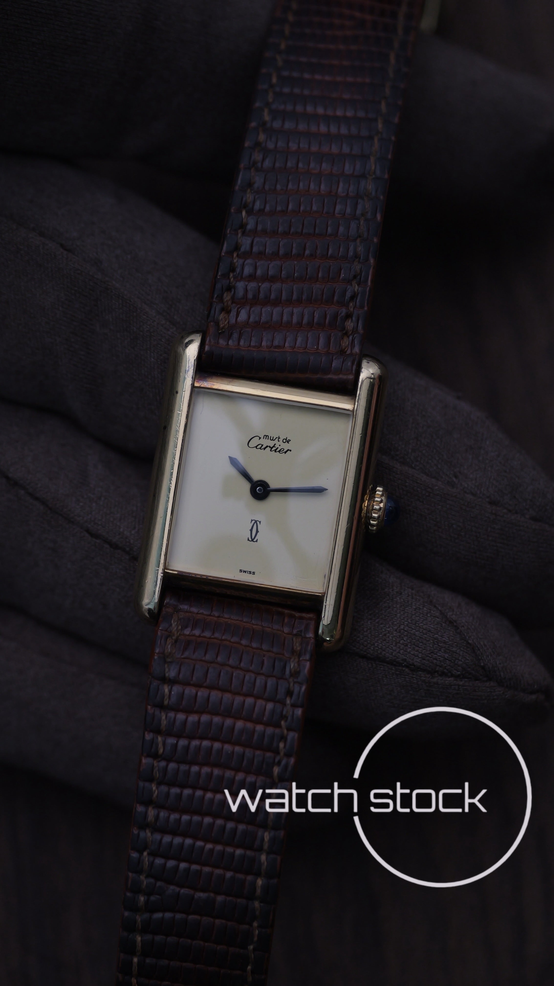 Cartier Tank TG3 Lemon Dial