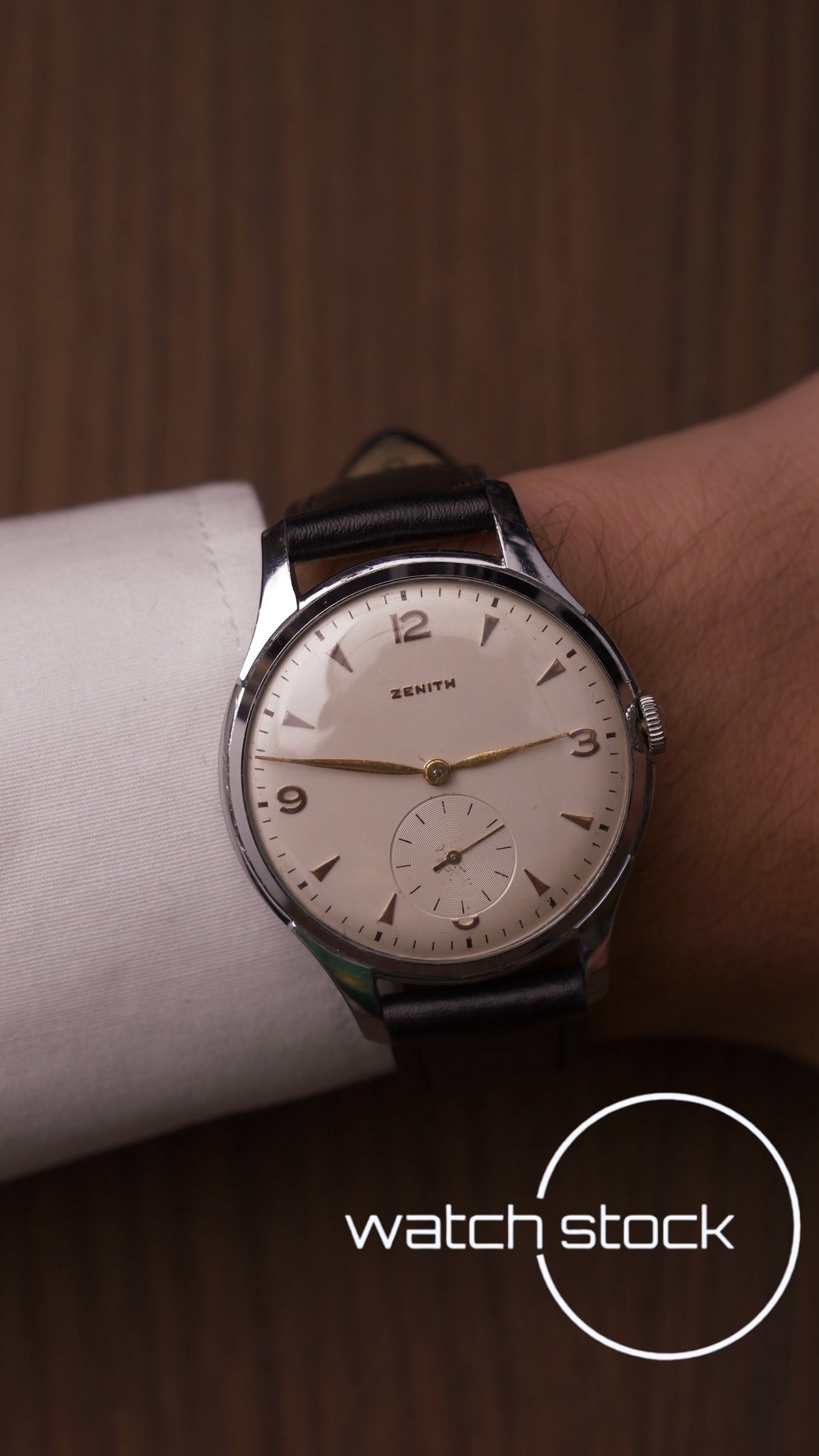 Zenith carica manuale vintage Dress Watch