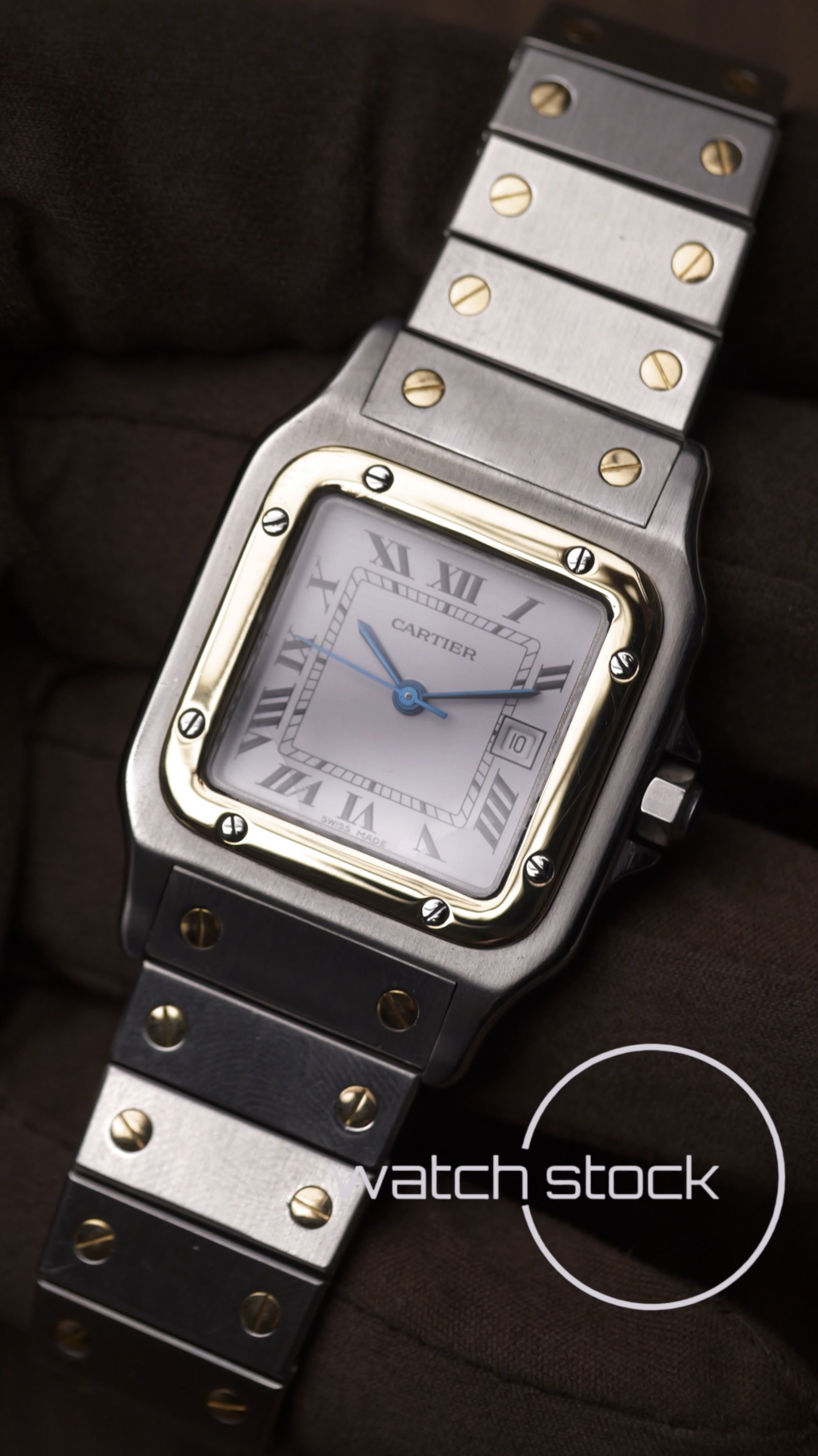 Cartier santos carré ref.2961 Automatic vintage 29x41mm