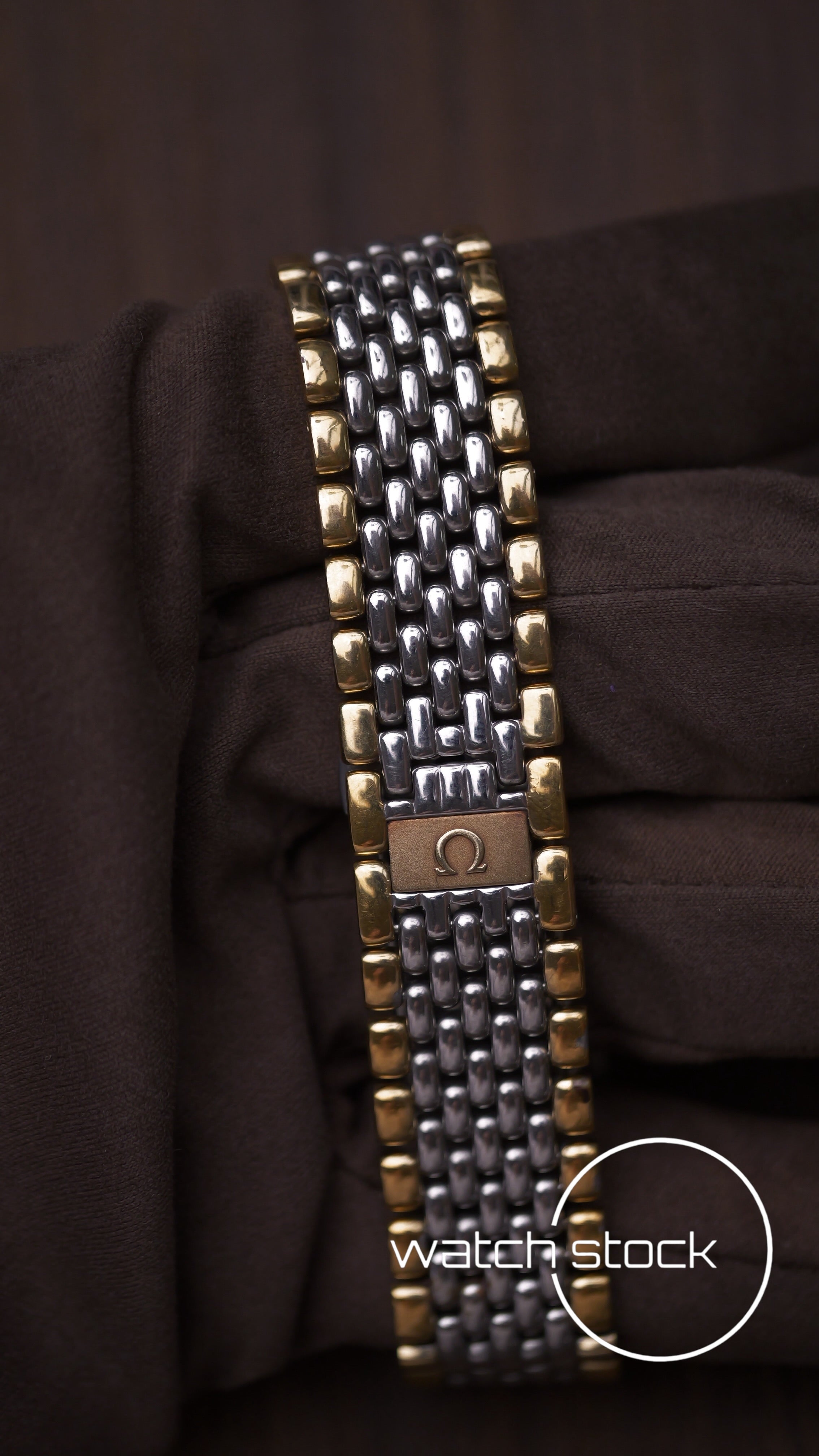 Omega De ville vintage chicchi di riso quadrante onde Quartz 1986