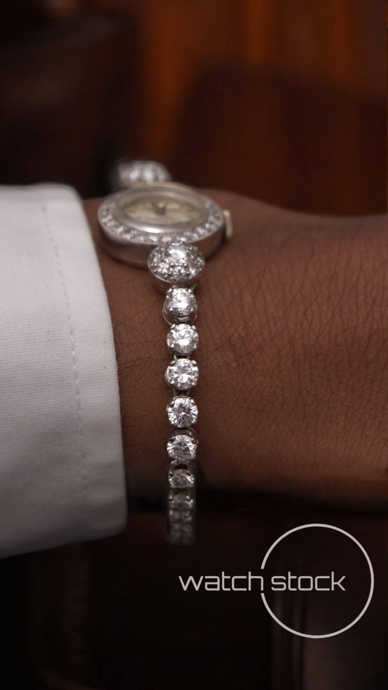 Rolex precision platino e diamanti 22mm(RARO)