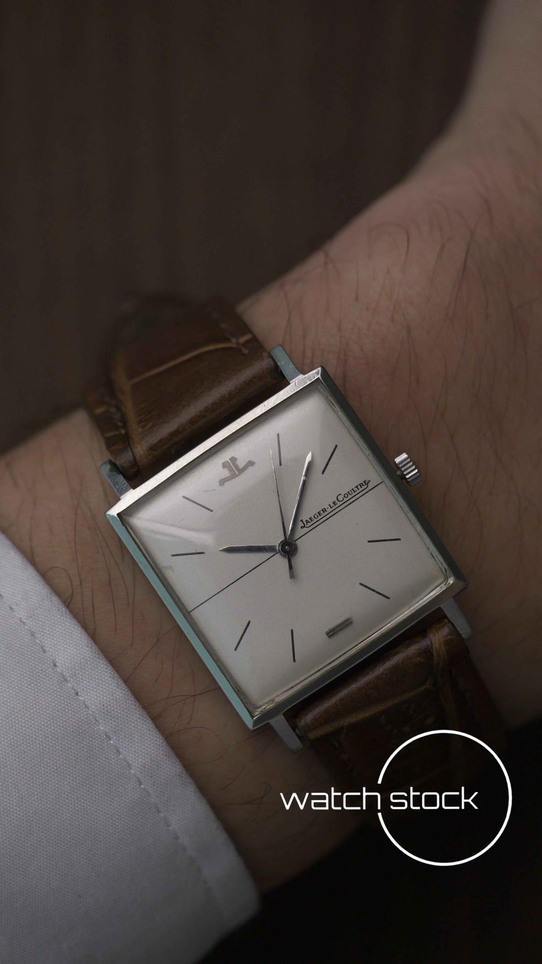 Jaeger le coultre quadrato carica manuale 32mm