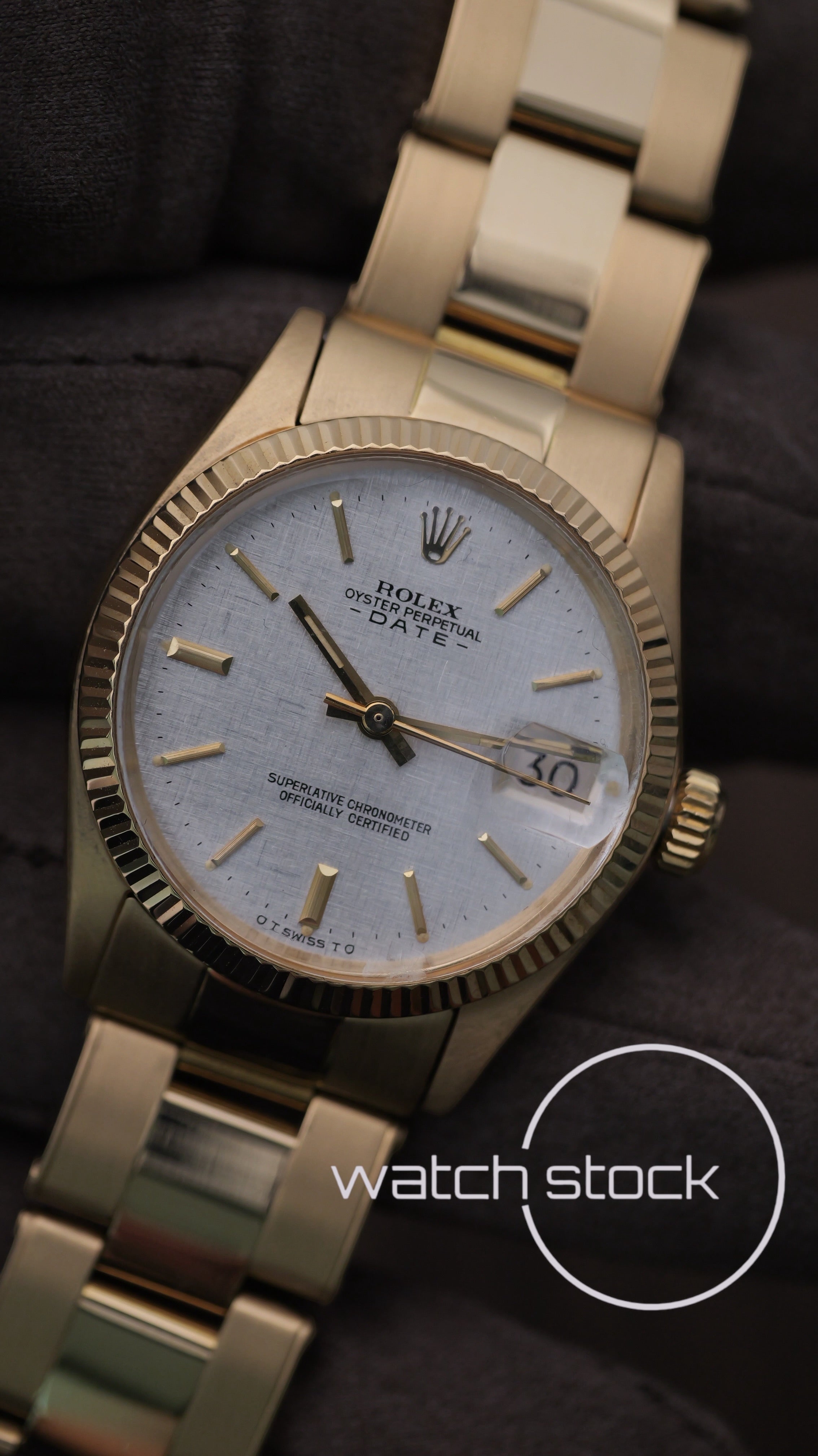 Rolex Datejust 31mm ref.6827 full gold