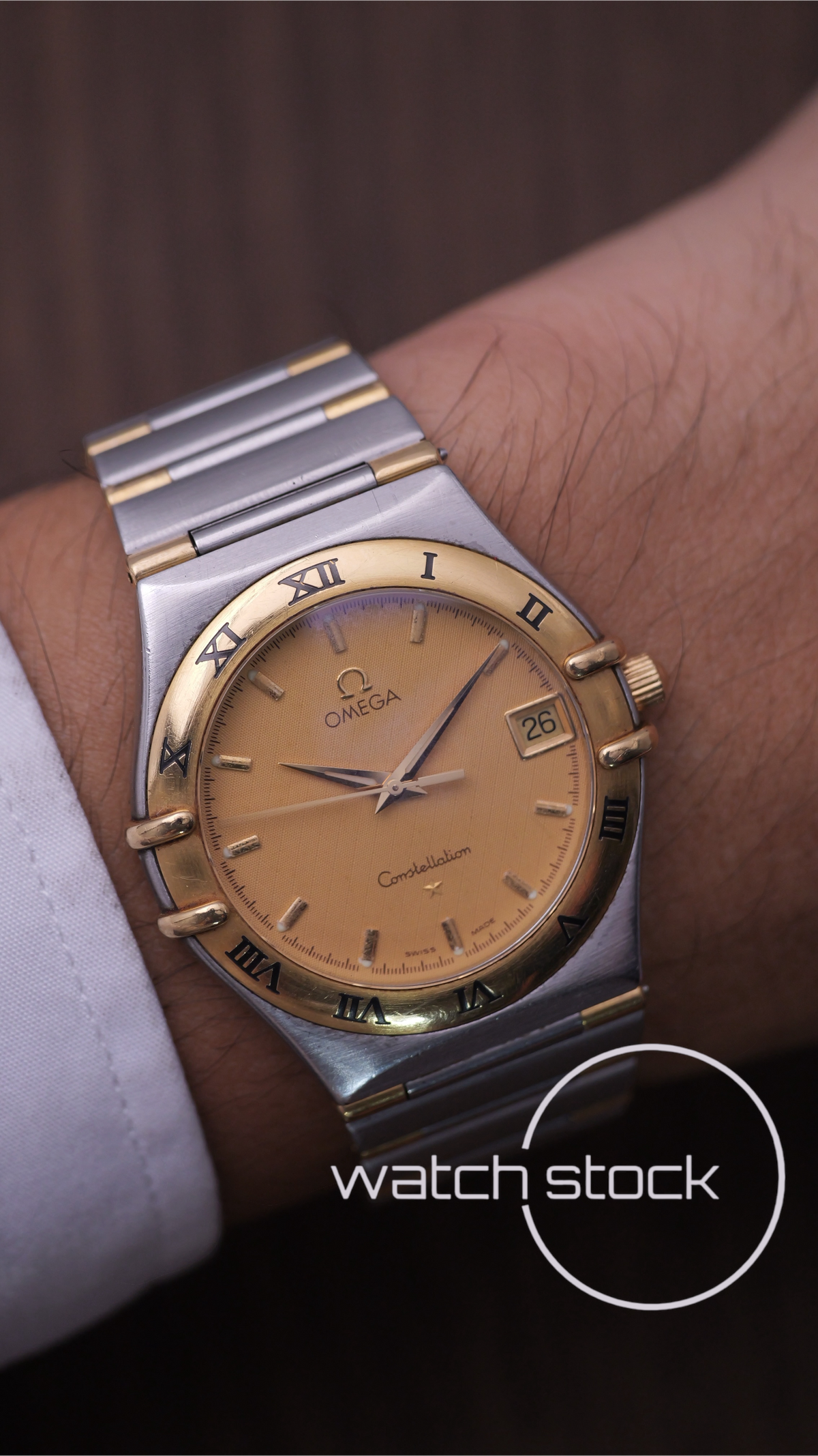 Omega constellation day-date 32mm two-tone Full set