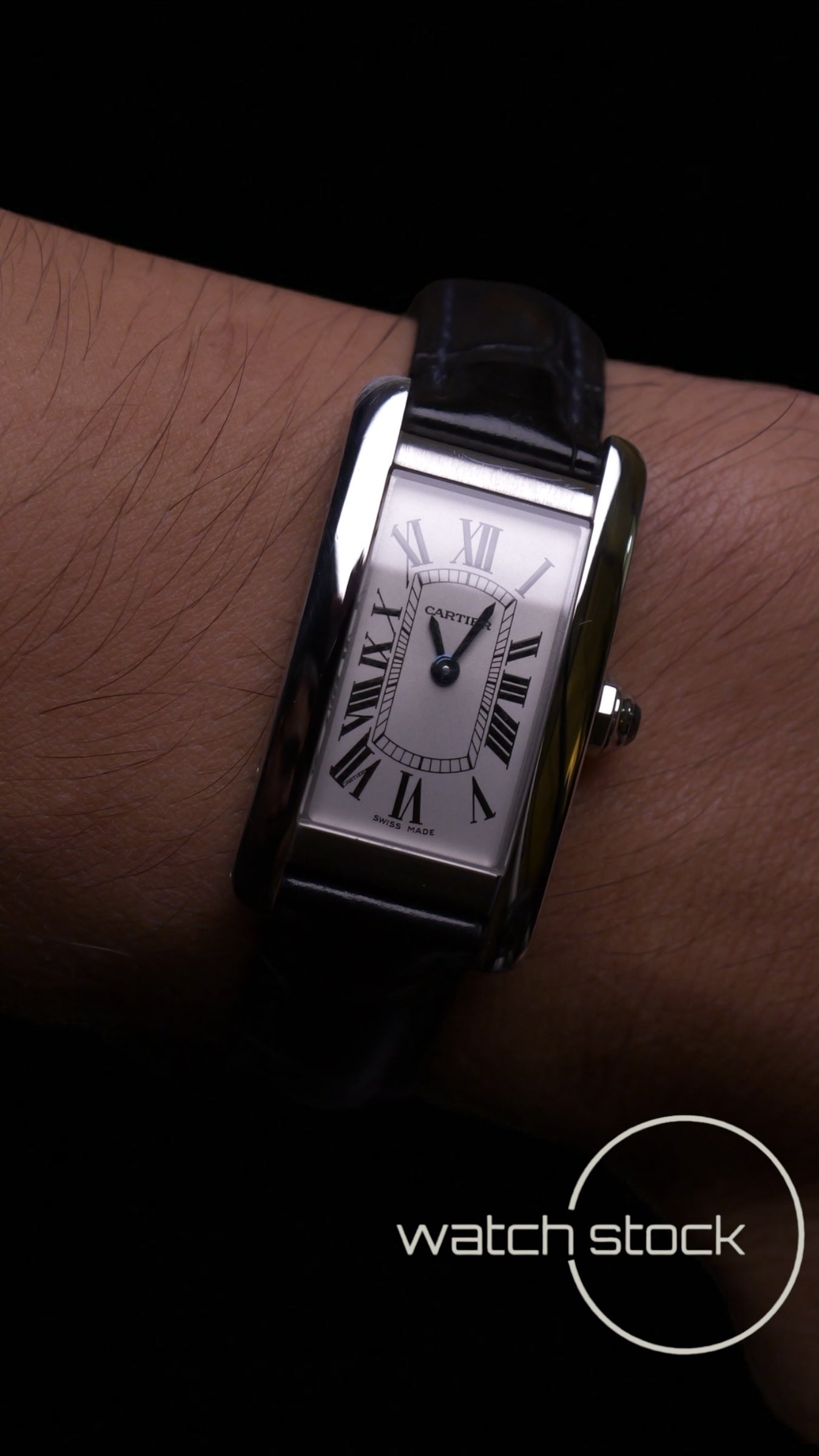 Cartier Tank americane ref:3970 20x33mm