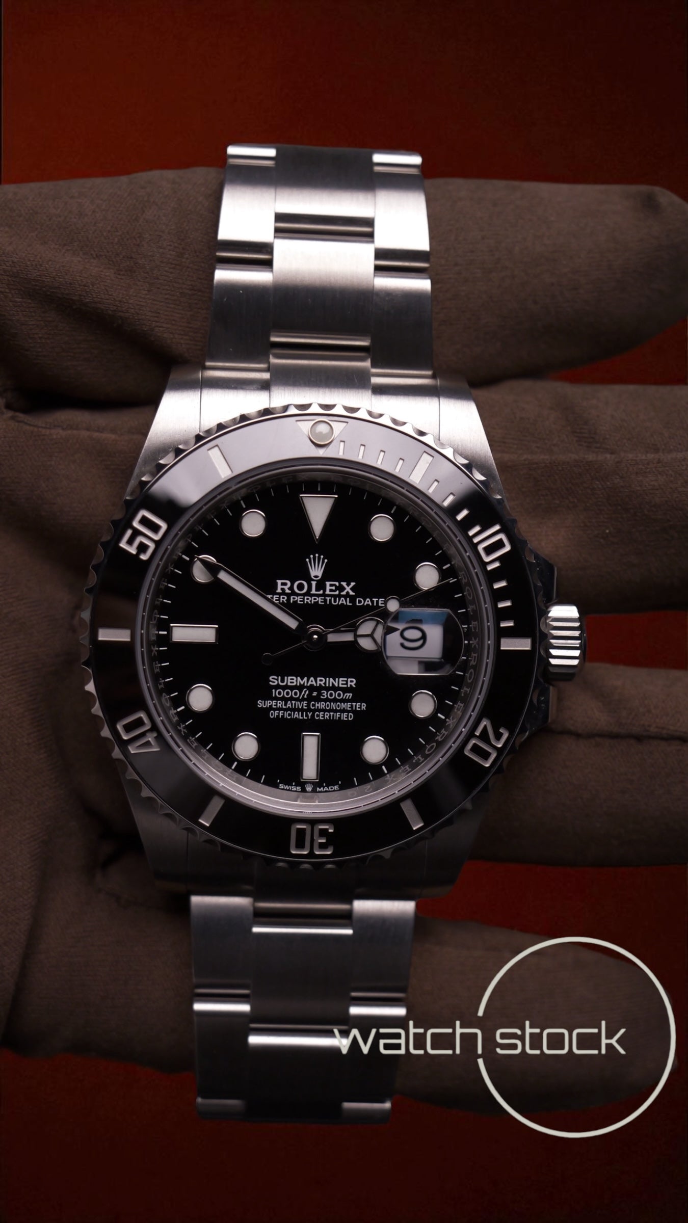 Rolex Submariner 41mm Ref:126610LN 2021 steel NEW