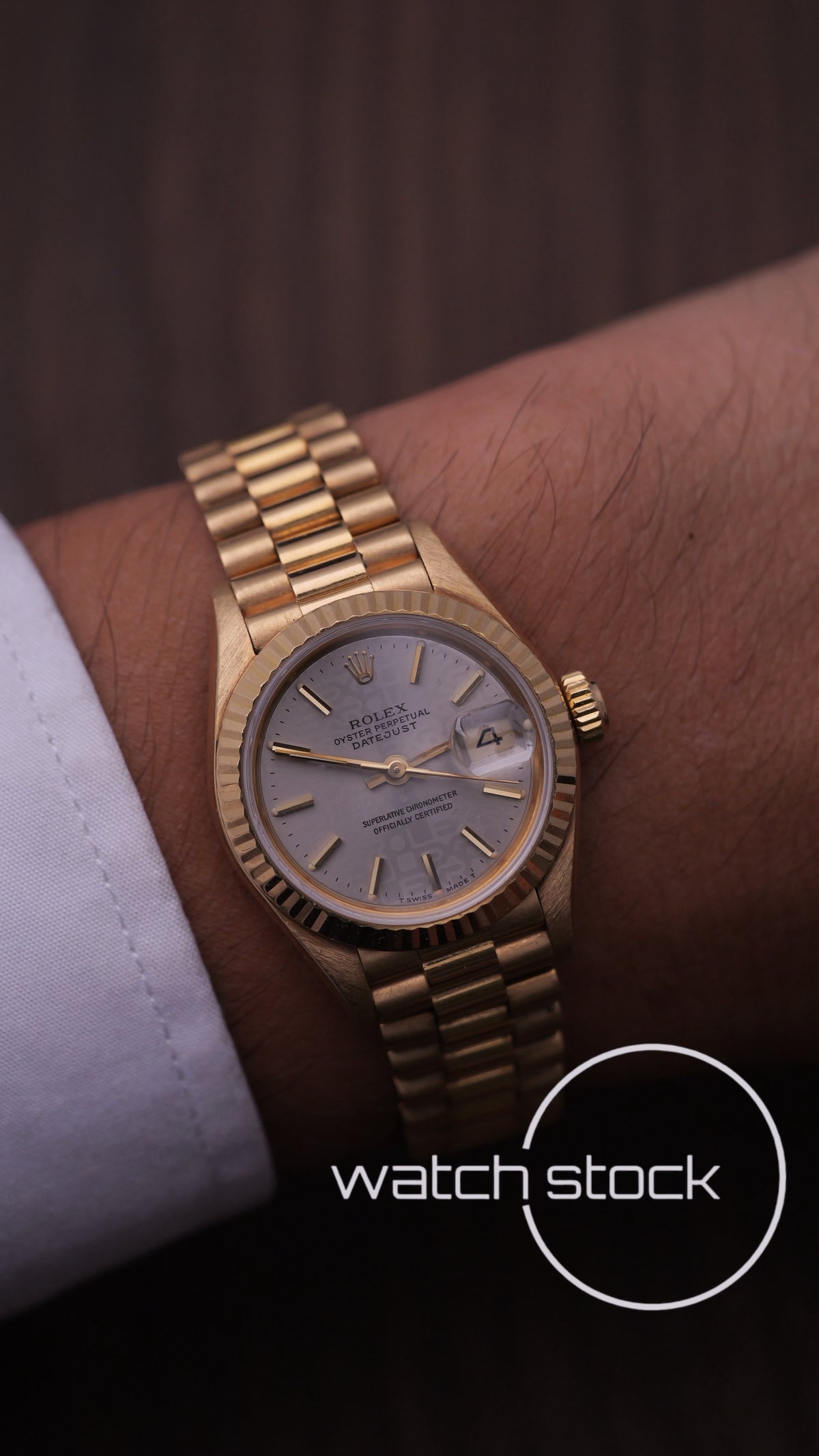Rolex datejust 26mm Ref.69178 FULL SET full gold