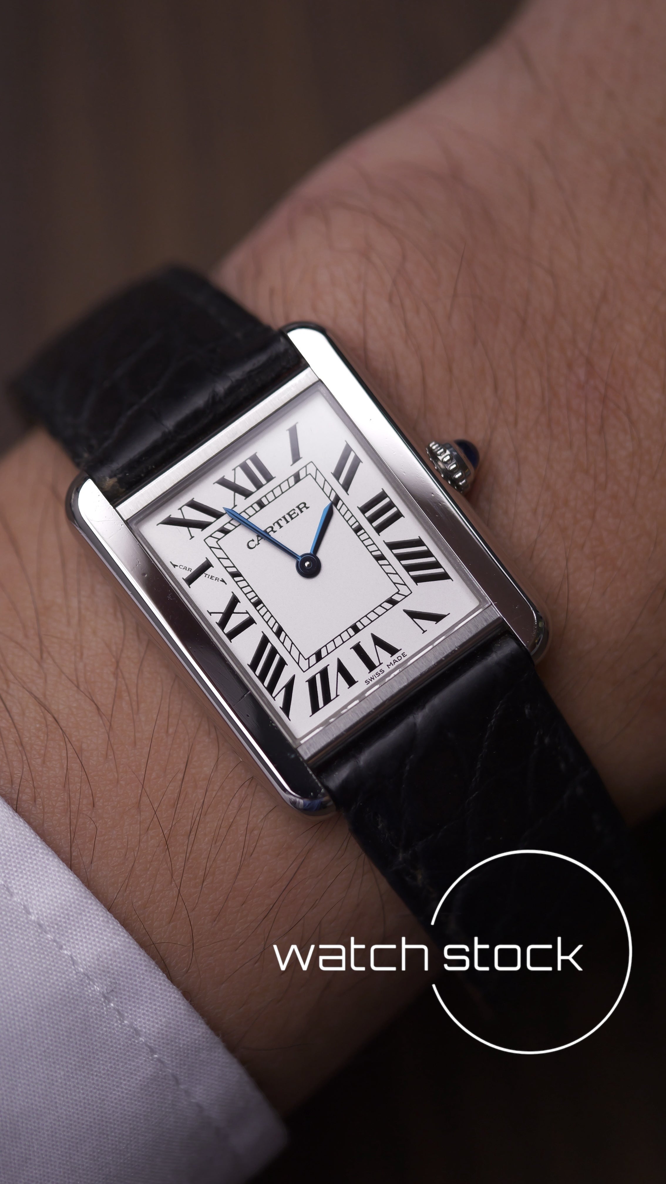 Cartier Tank Solo Ref 2716 S/M 31x25mm