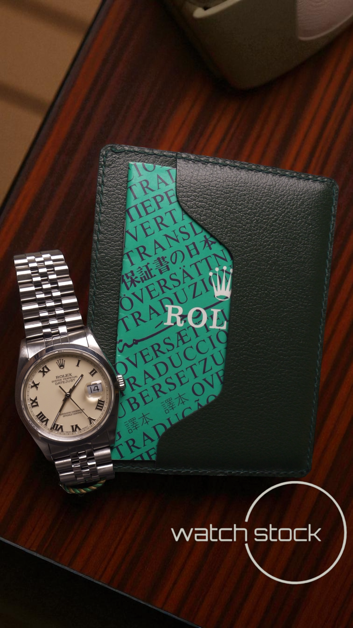 Rolex datejust 36mm ref.16200 with paper  cream dial