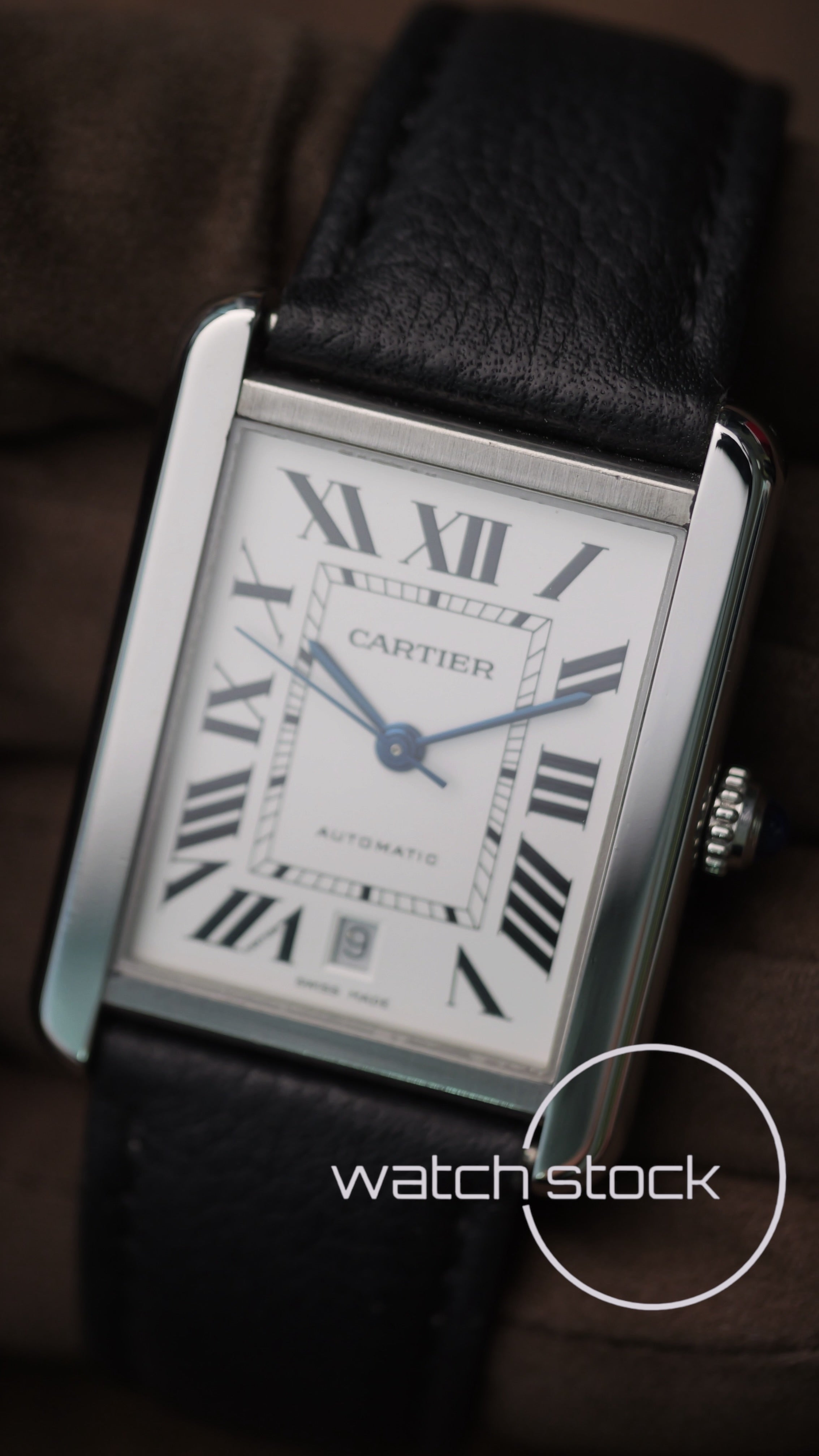 Cartier tank solo XL automatic 2017 ref. 3800 Full set