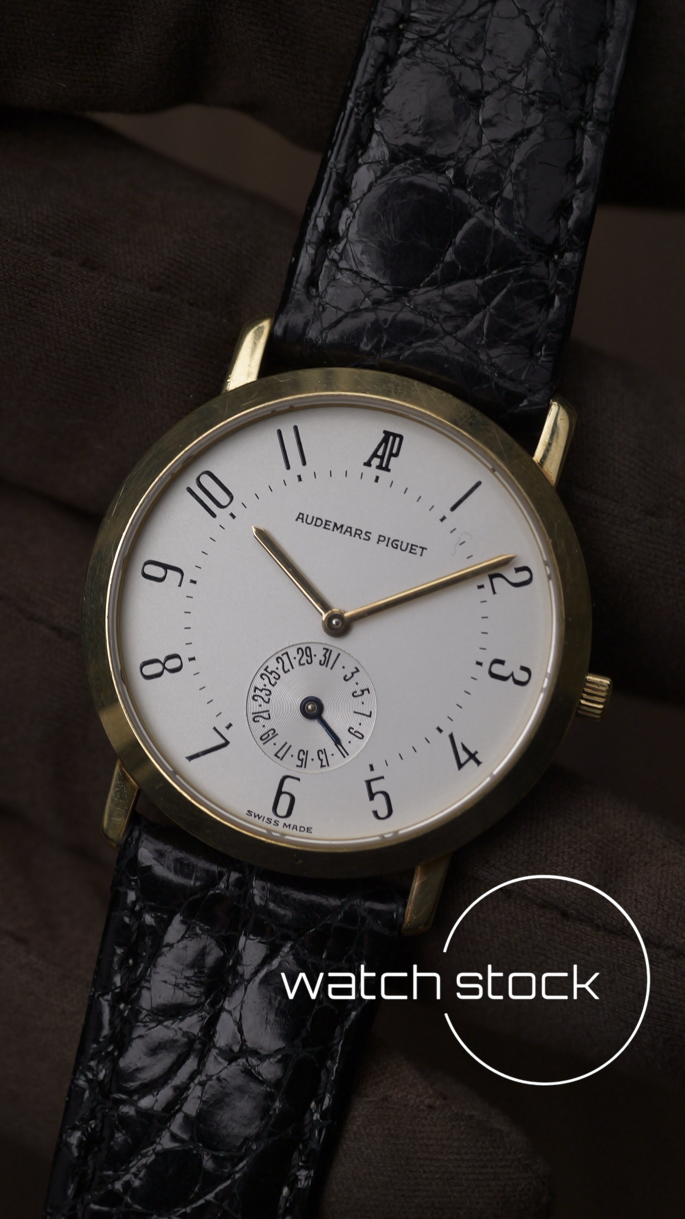 Audemars Piguet Calendar Ap dress watch 33mm 18kt