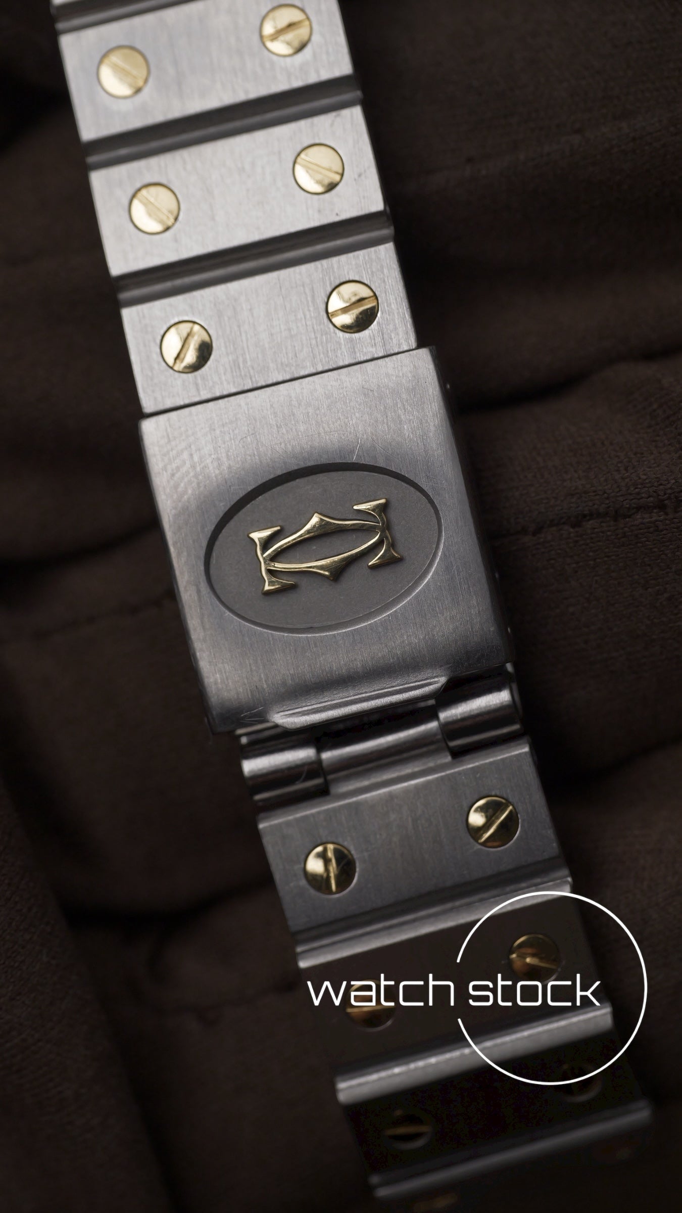 Cartier santos Octagon 30mm Large men ref.2966 Automatic