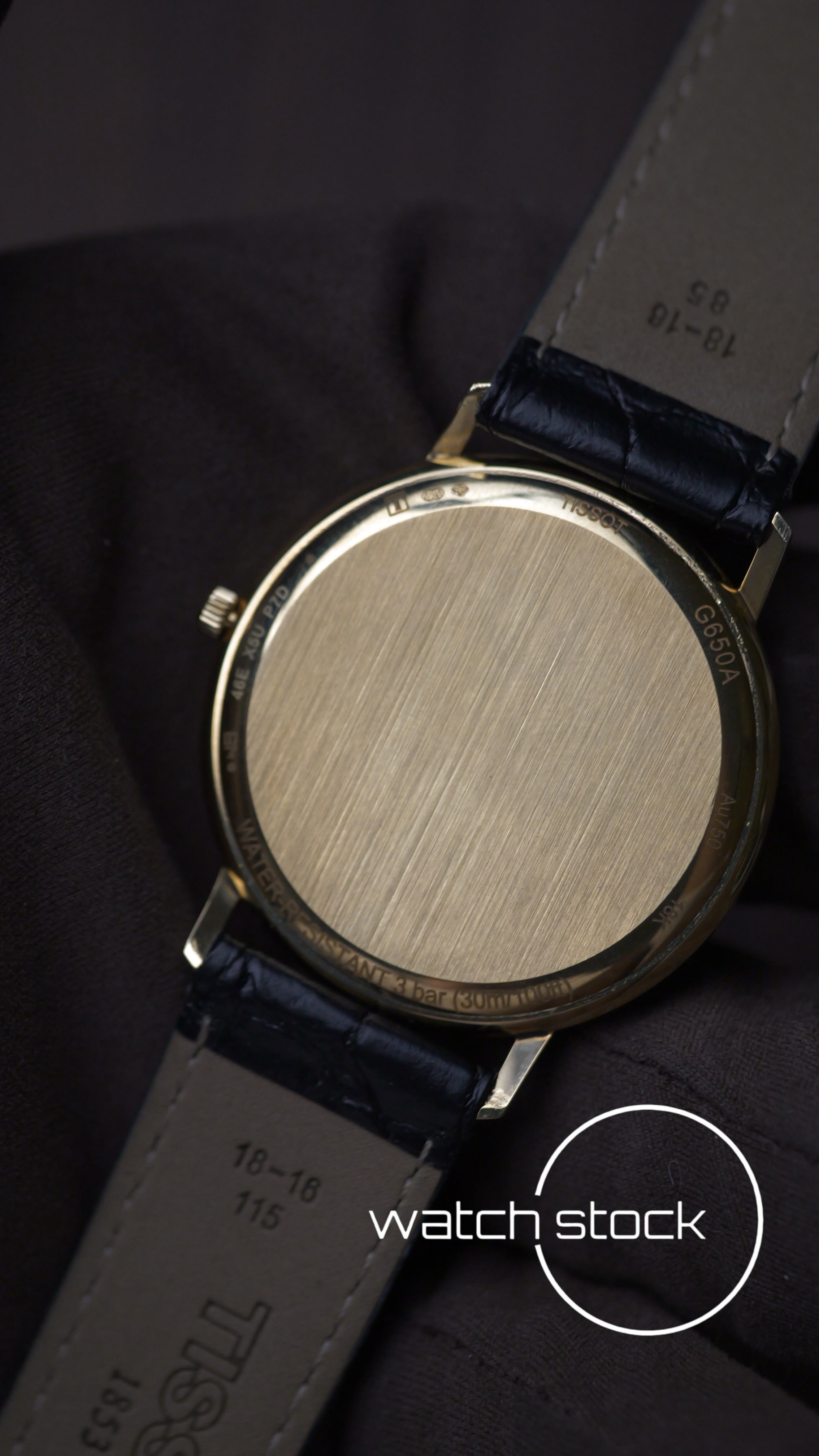 Tissot Dress Watch 18k Gold