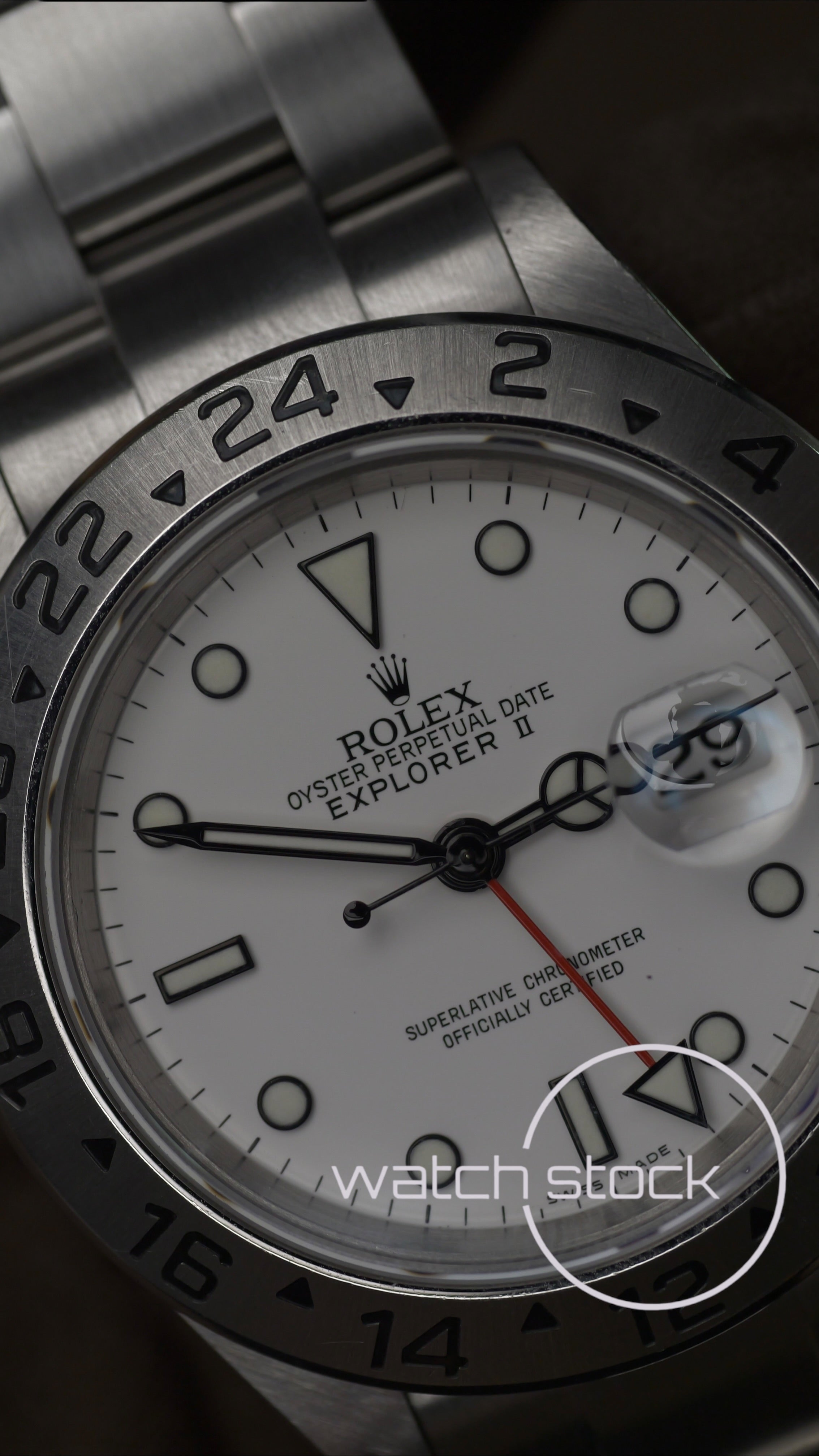 Rolex Explorer II FULL SET 16570 white dial 2007