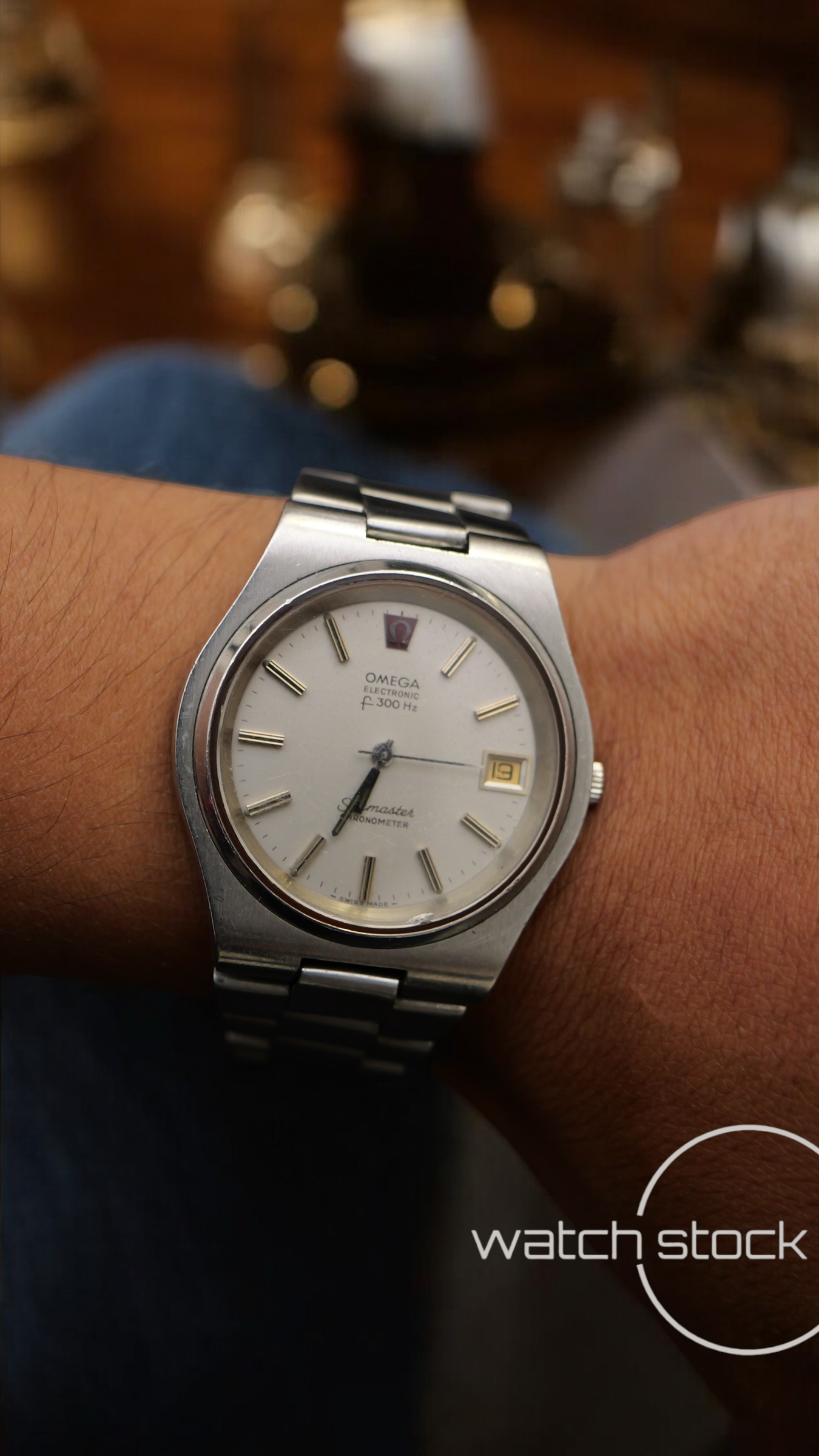 Omega seamaster electronic fh300 diapason (38mm) vintage